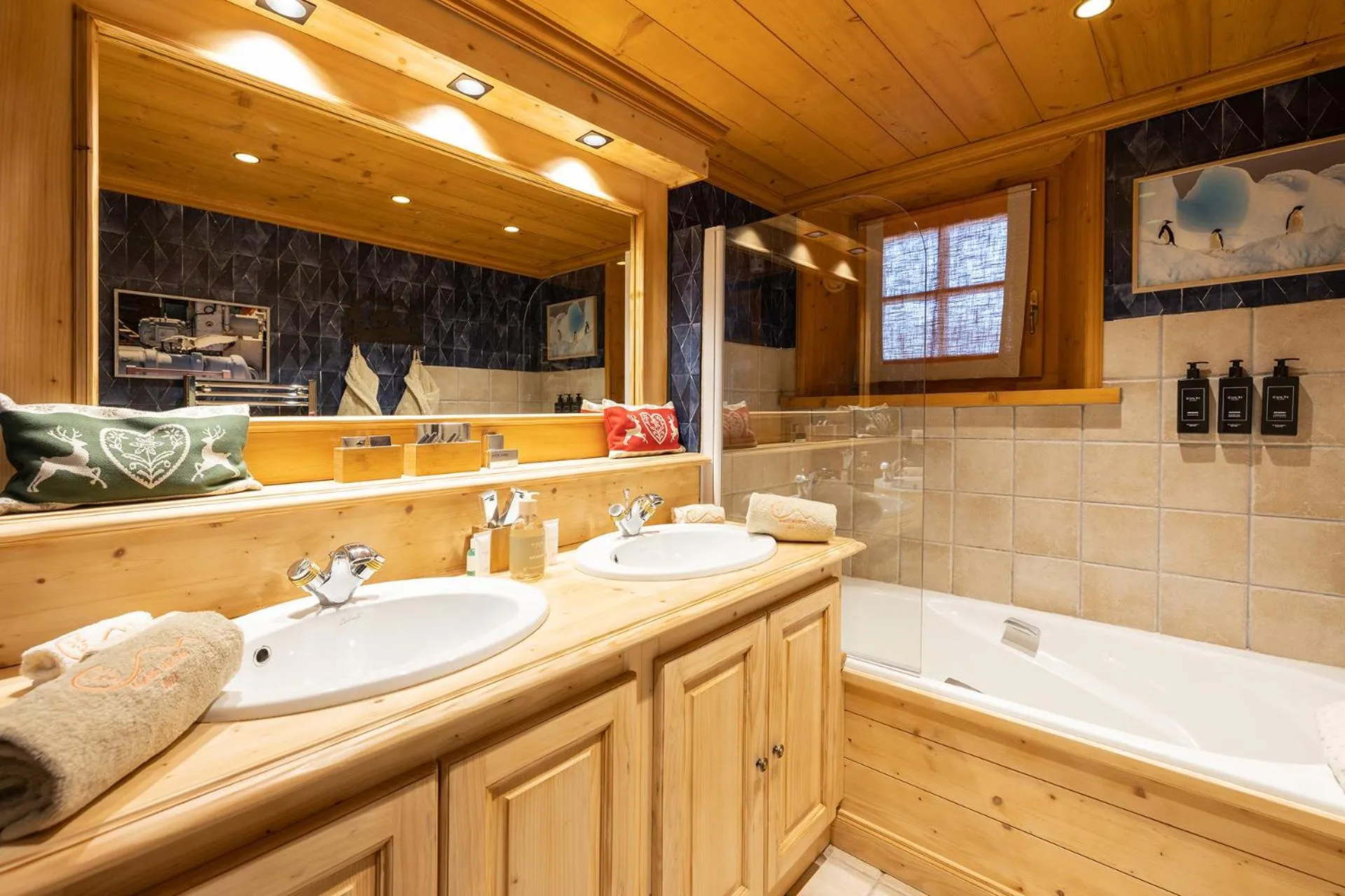 Bathroom in Magic Megève Bois