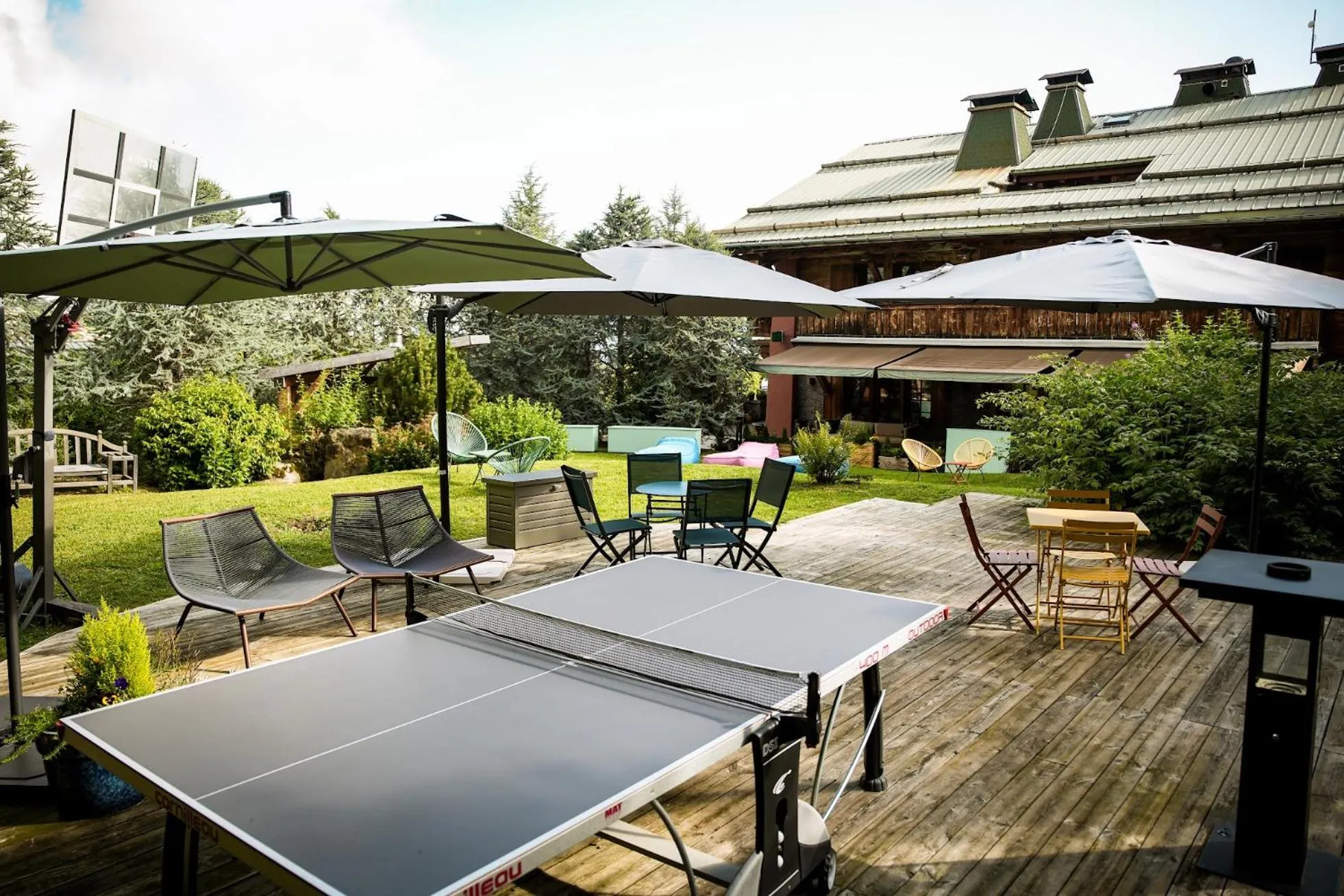 Garden in Magic Megève Bois