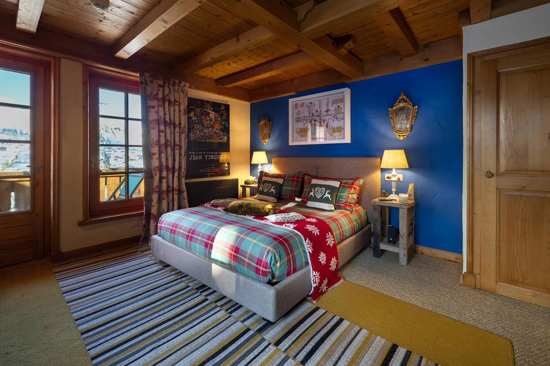 Bedroom, Bed in Magic Megève Bois