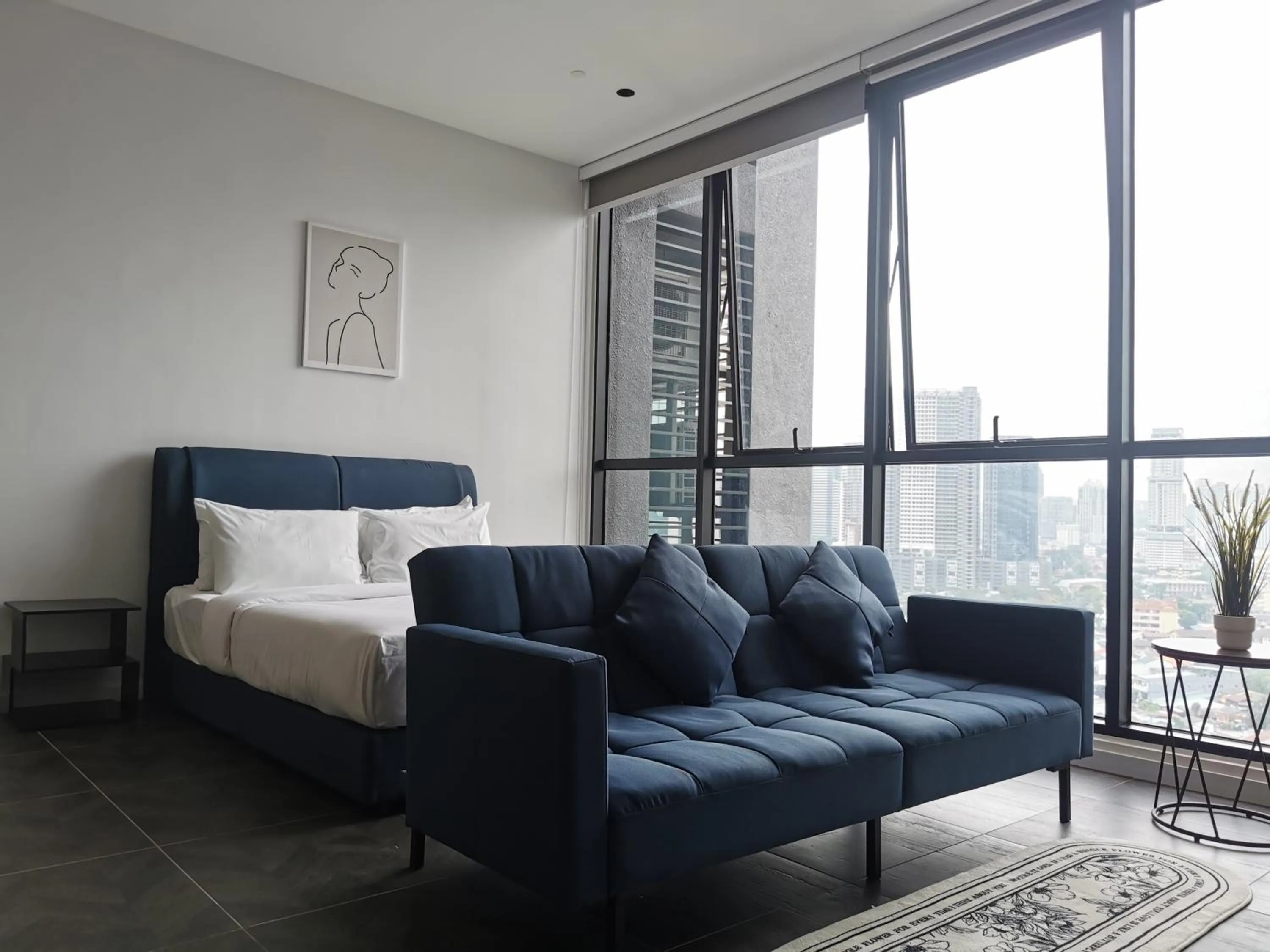 Bed in Scarletz Suites KLCC by De Harlequins Guesthouse