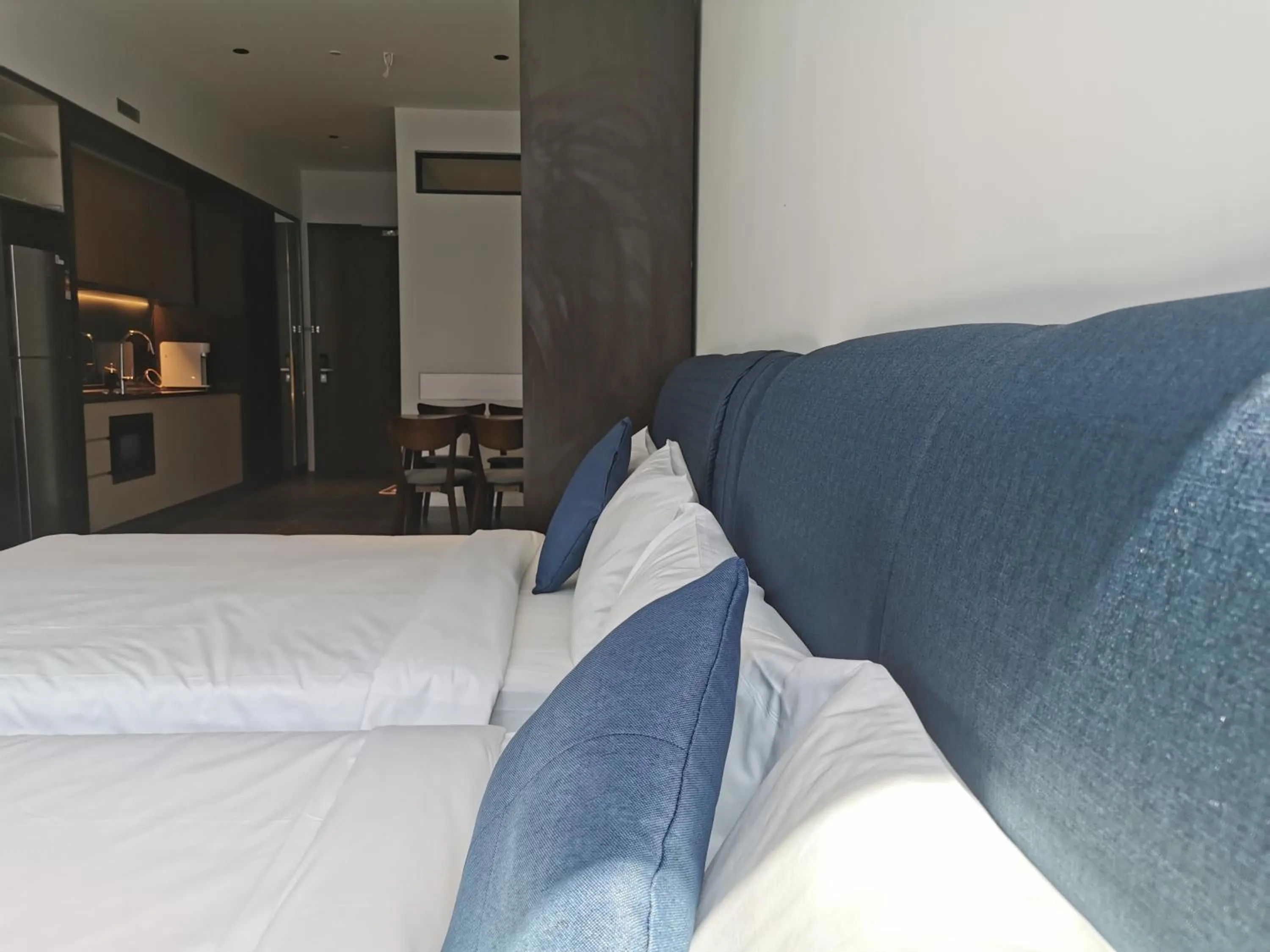 Bed in Scarletz Suites KLCC by De Harlequins Guesthouse