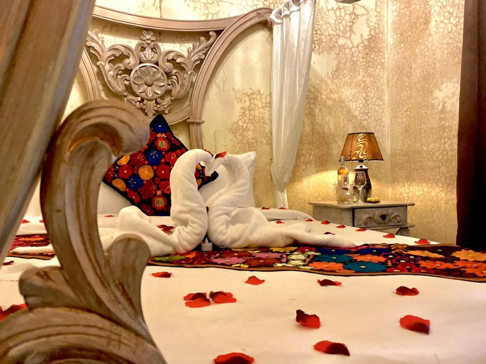 Bed in Hotel Casa Realeza