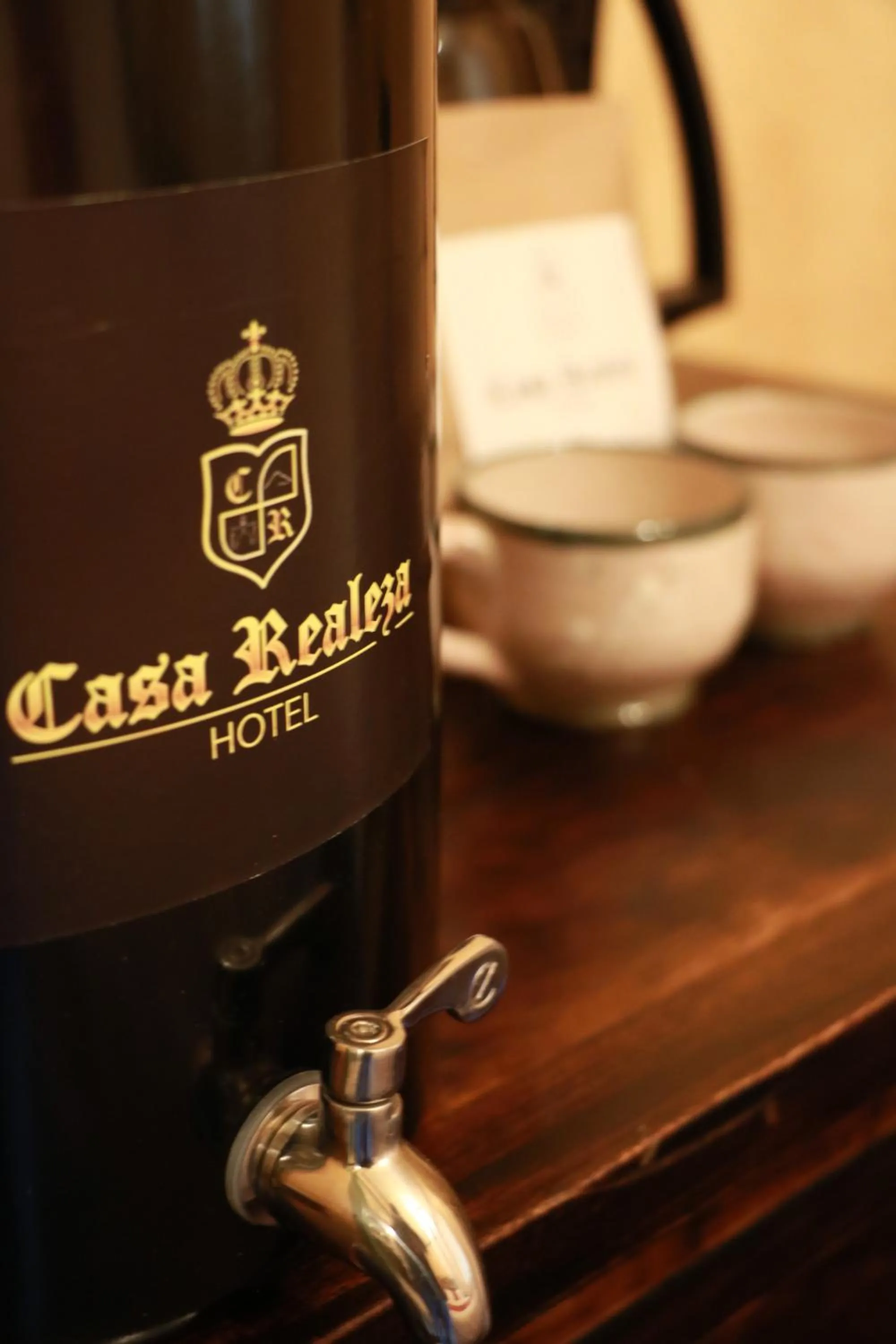 Logo/Certificate/Sign in Hotel Casa Realeza