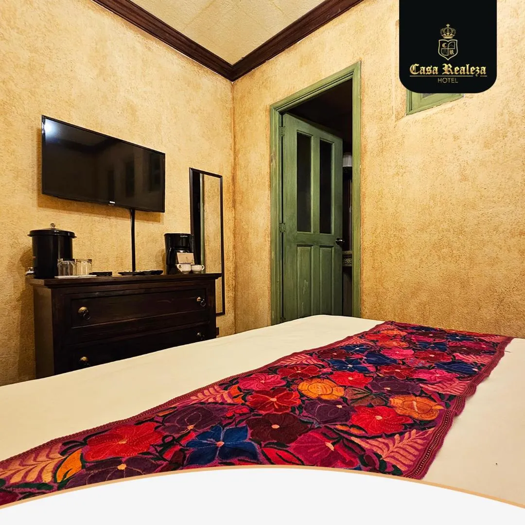 Bed in Hotel Casa Realeza