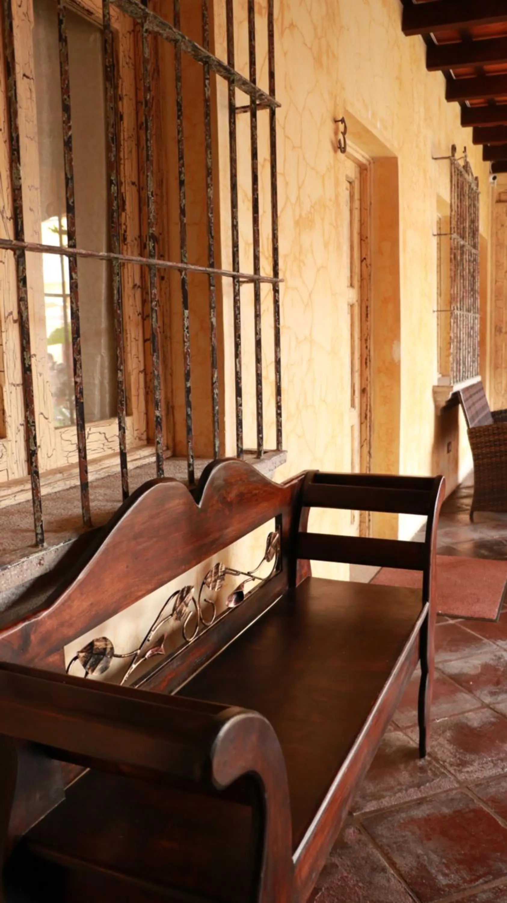 Patio in Hotel Casa Realeza