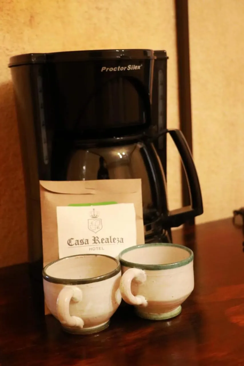 Coffee/tea facilities in Hotel Casa Realeza