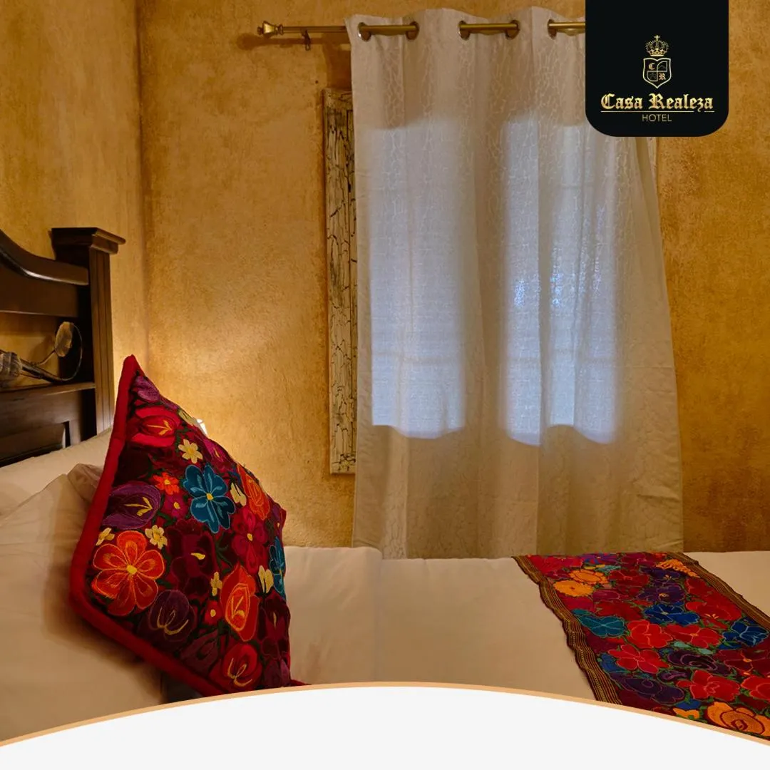 Bed in Hotel Casa Realeza