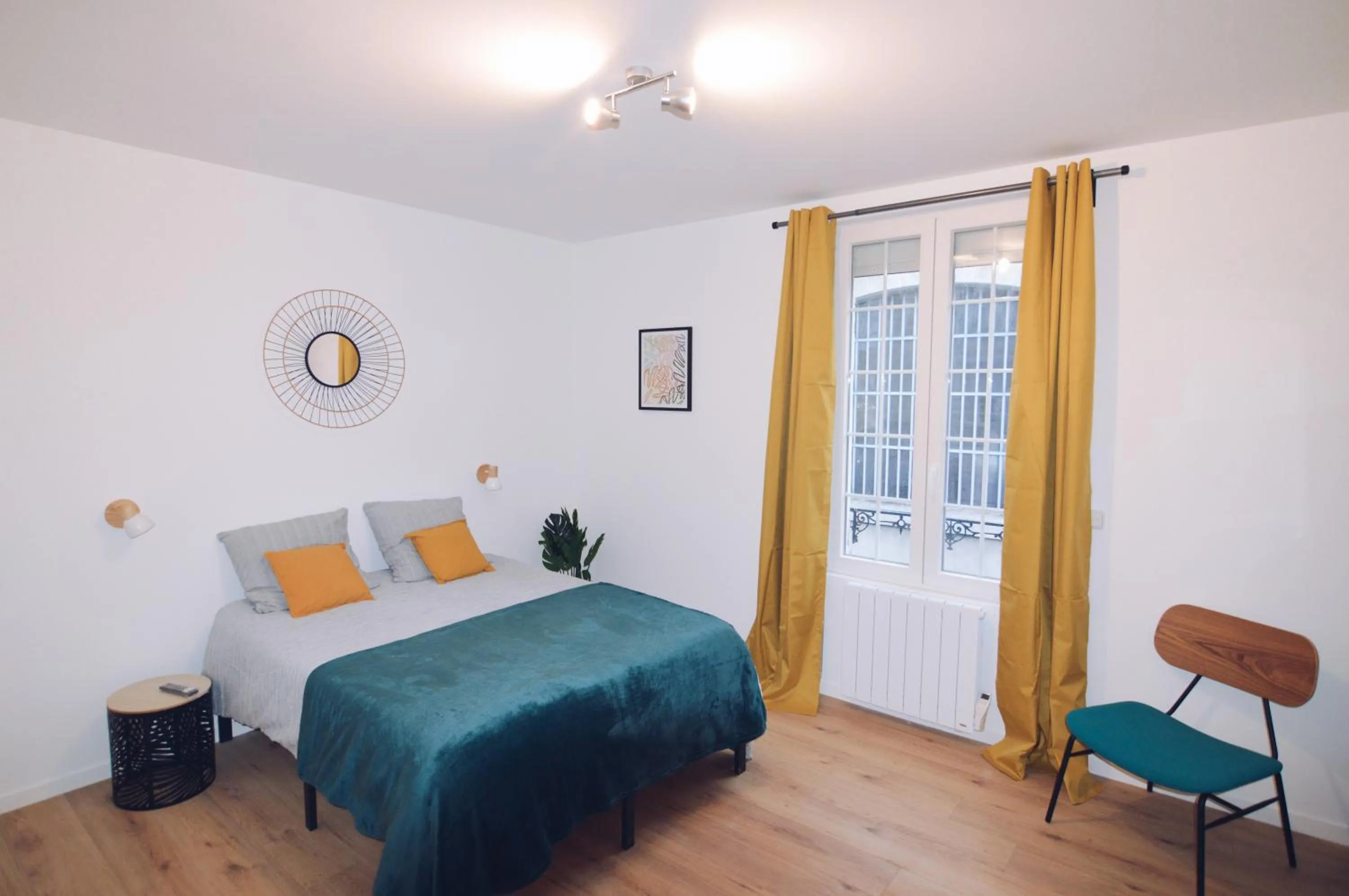 Bed in Studios Lsquare Residence AFPA