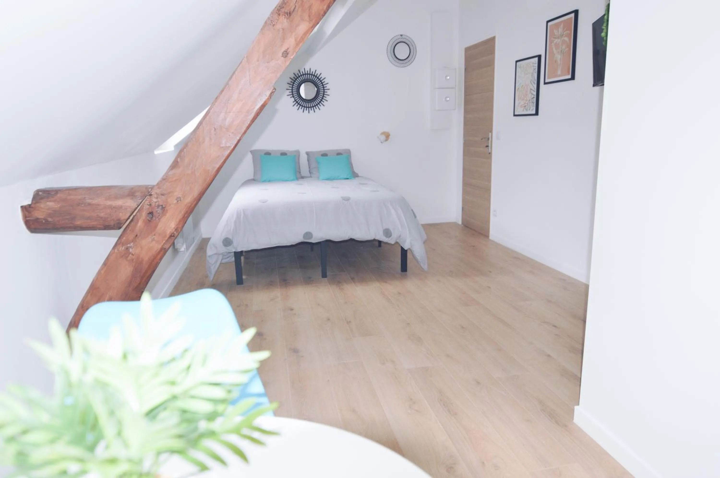 Bed in Studios Lsquare Residence AFPA