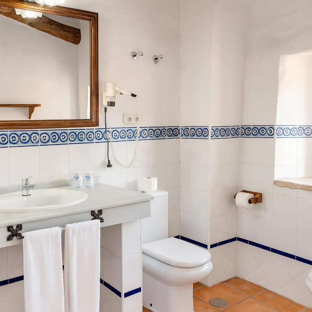 Bathroom in Hotel Rural El Horcajo de Ronda