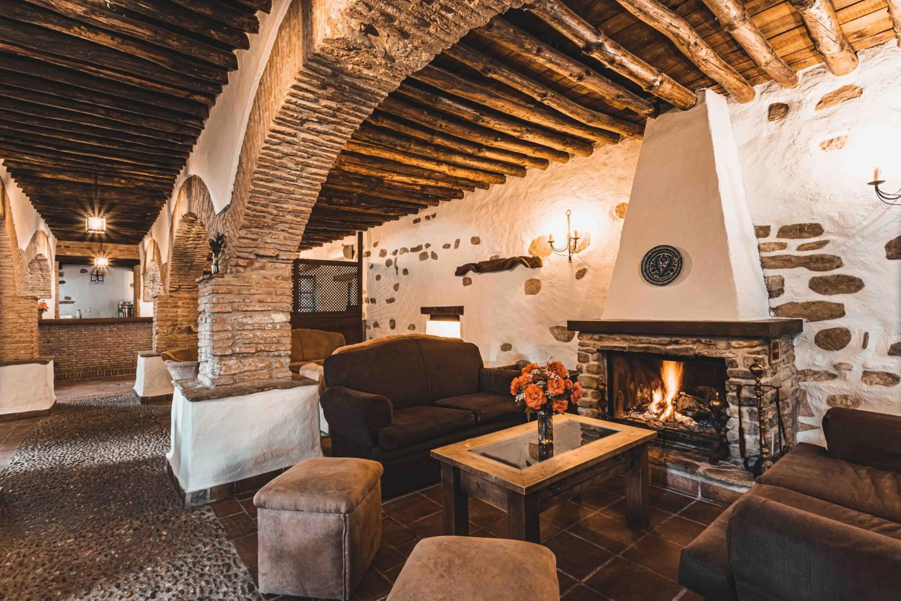 Living room in Hotel Rural El Horcajo de Ronda