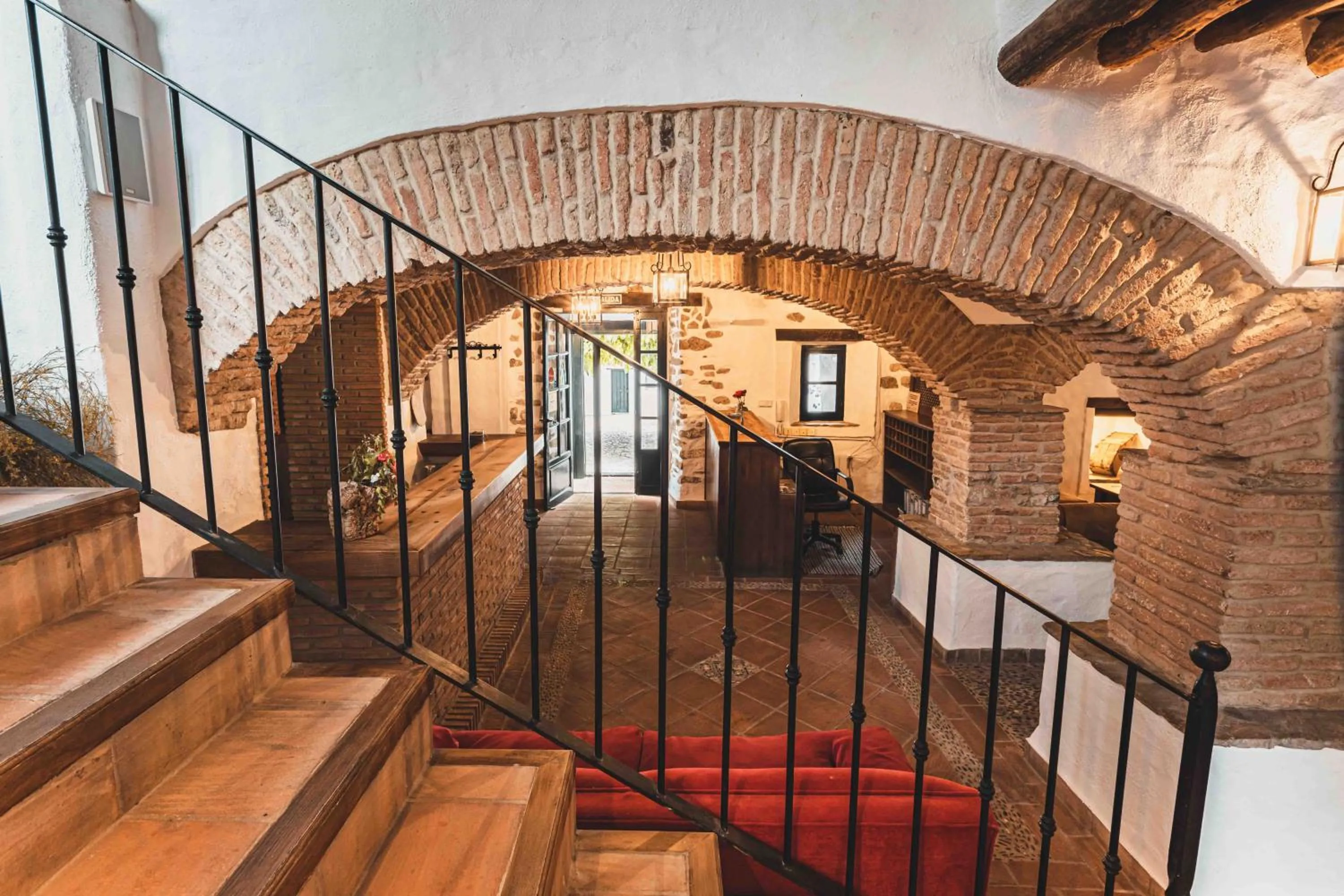 Lobby or reception in Hotel Rural El Horcajo de Ronda