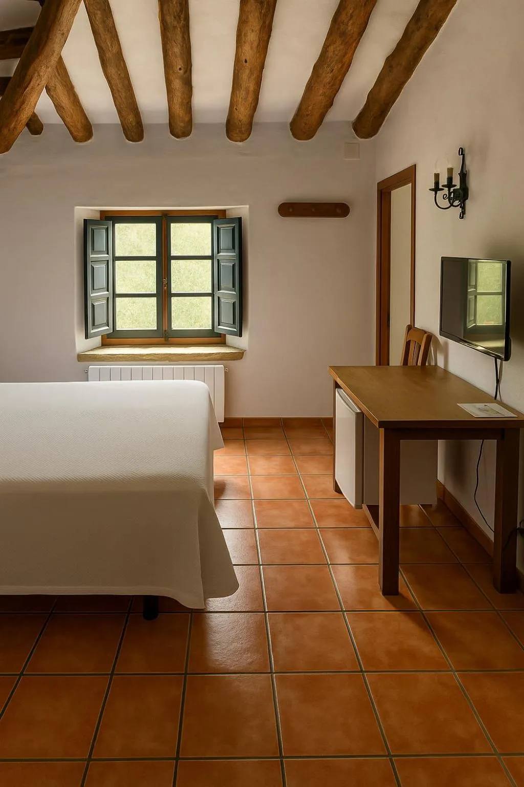 Photo of the whole room, Bed in Hotel Rural El Horcajo de Ronda