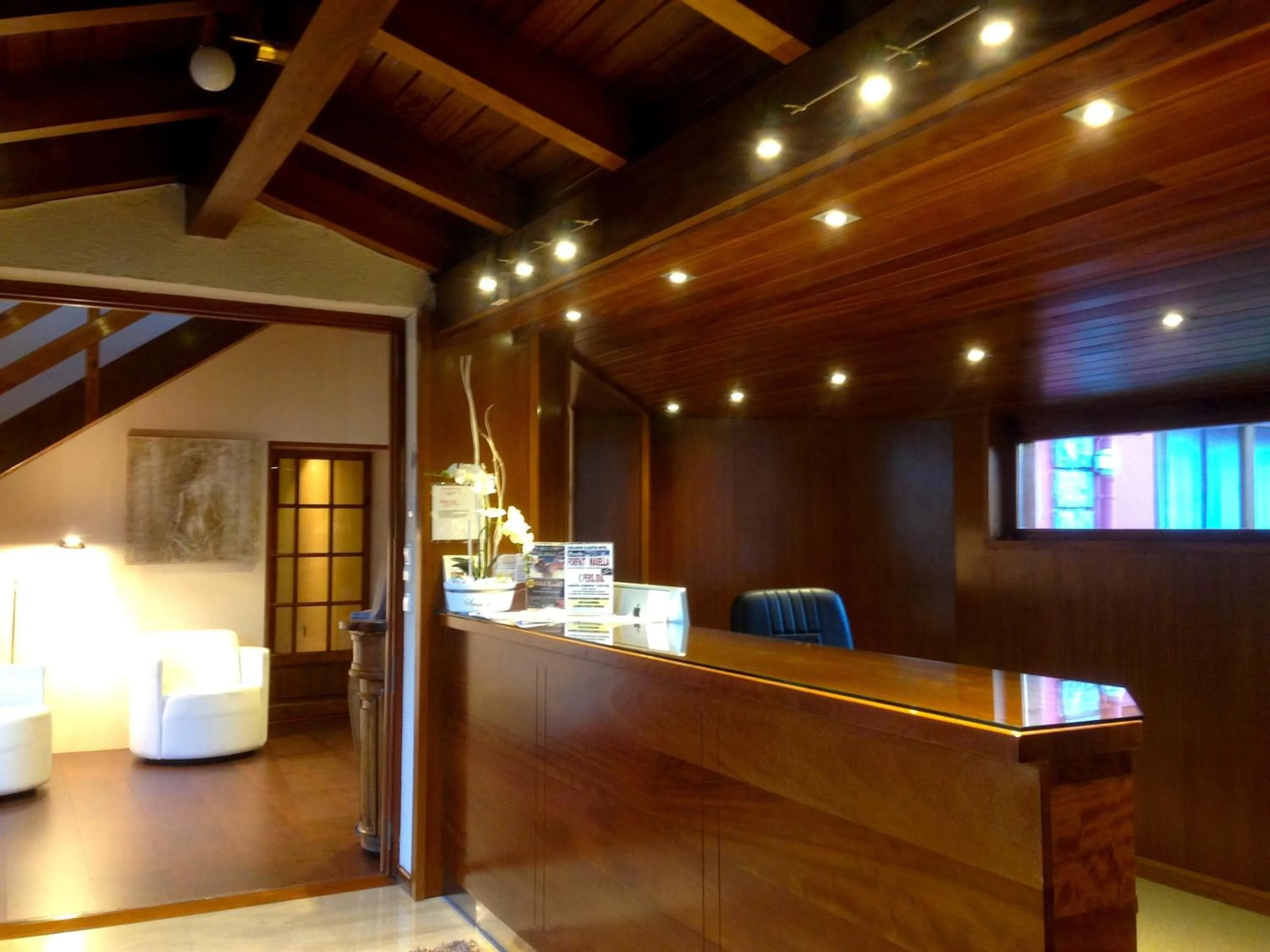 Lobby or reception in Hotel Del Lago