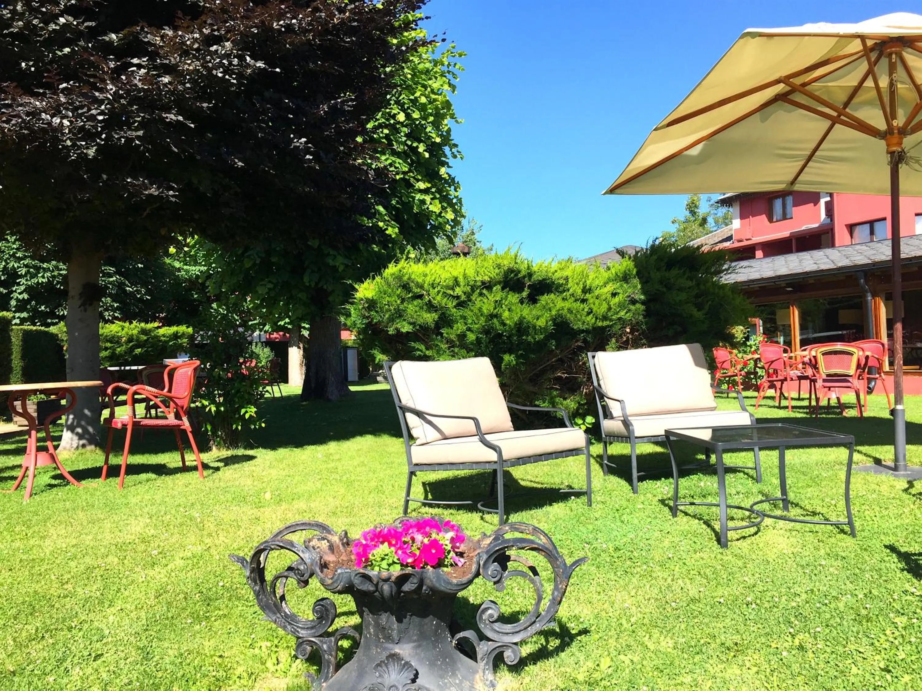 Garden in Hotel Del Lago