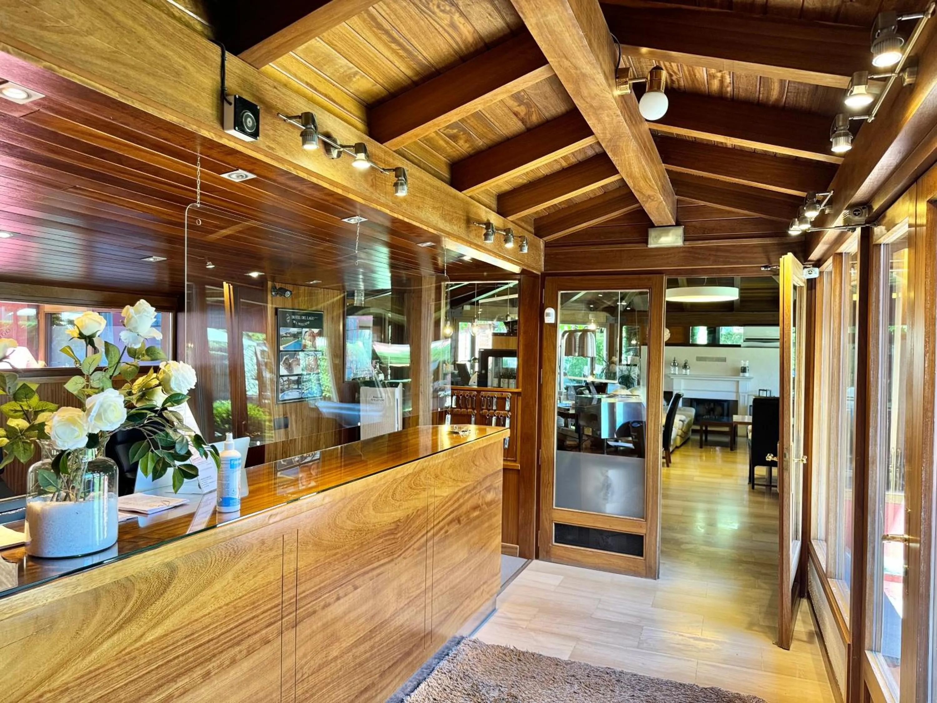 Lobby or reception in Hotel Del Lago