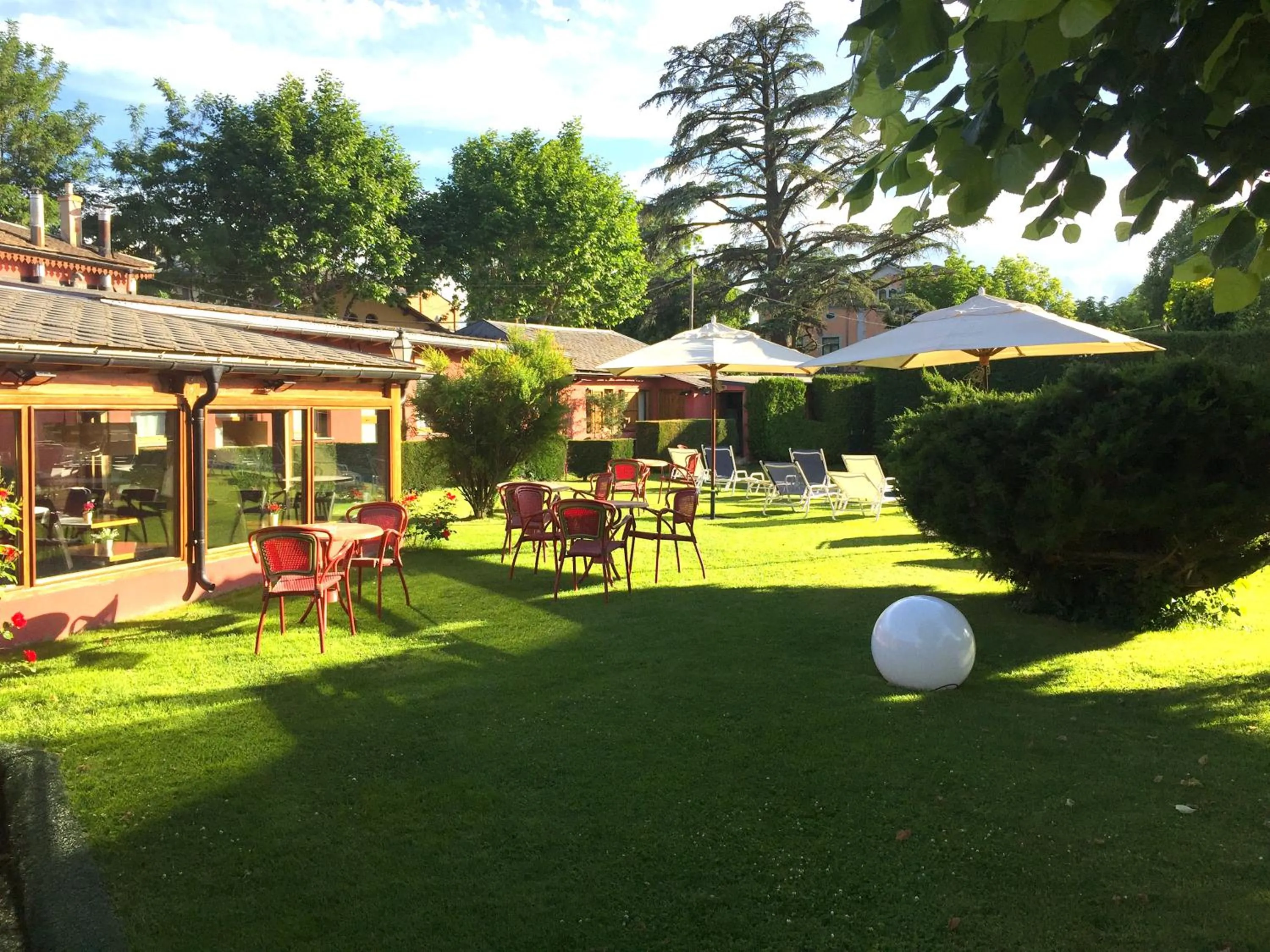 Garden in Hotel Del Lago