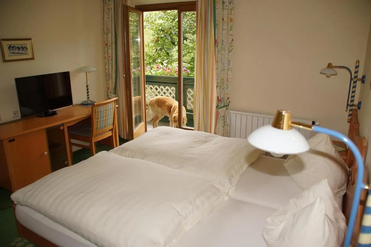 Bedroom, Bed in Hotel Voglauerhof