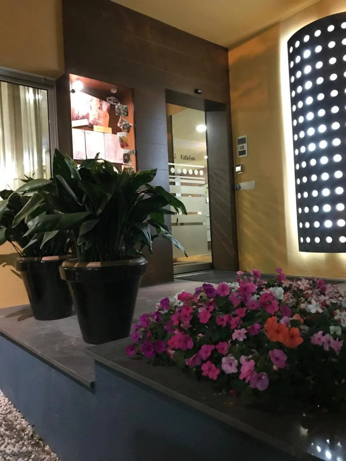 Facade/entrance in Hotel Esteba