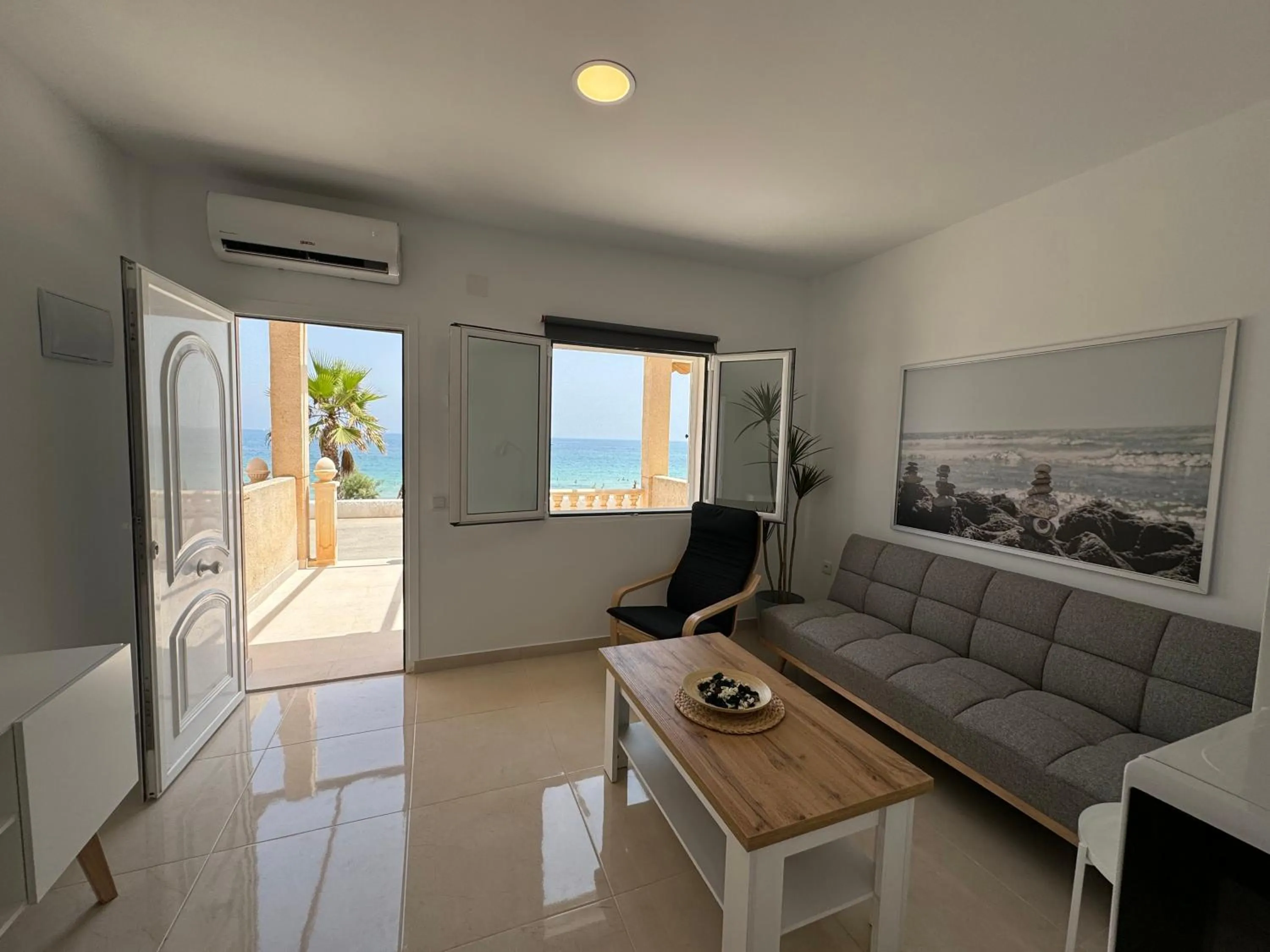 Living room in Apartamentos Jessica Beach