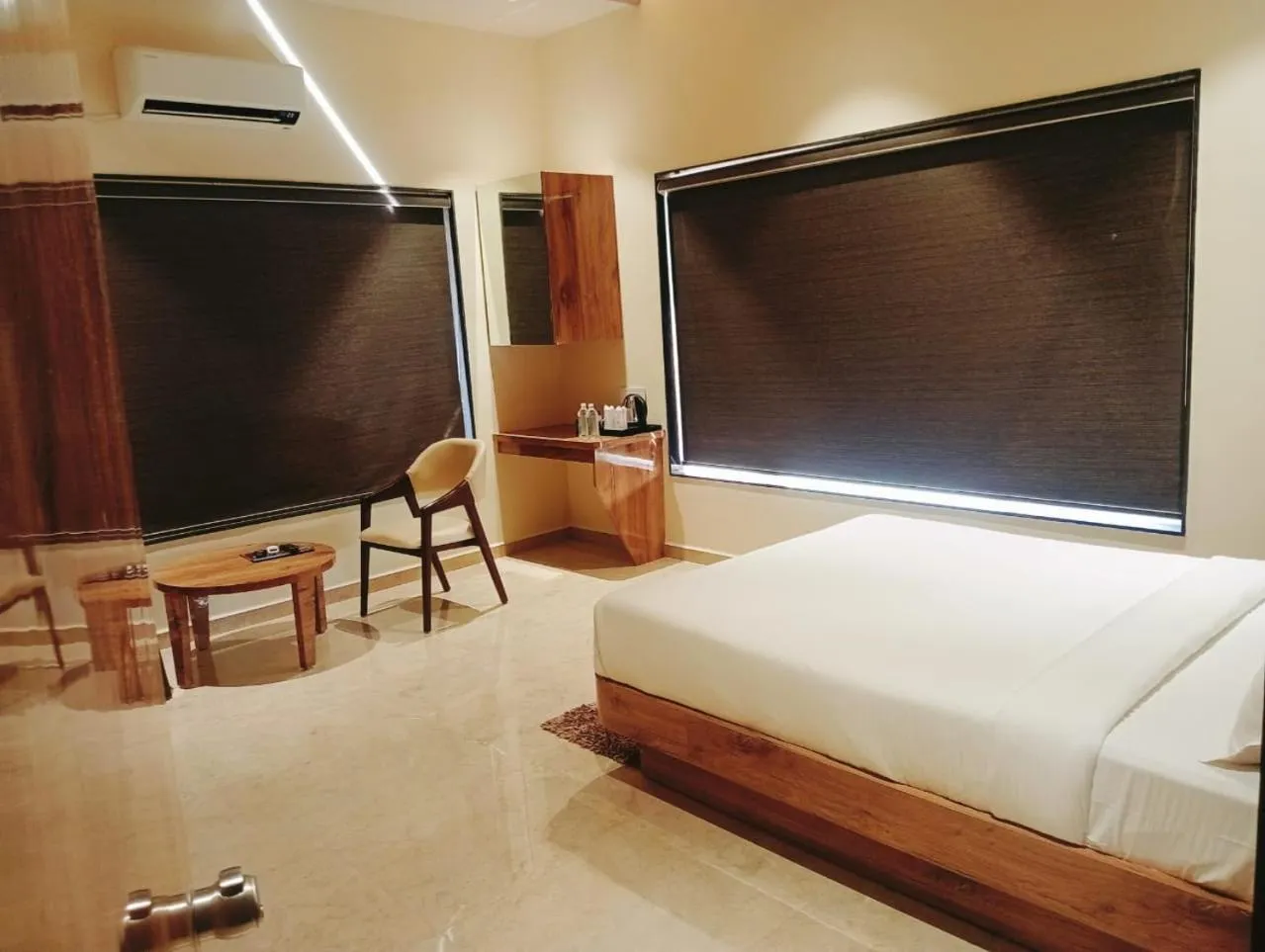 View (from property/room), Bed in Flamingo Club and Resort Una 3 Km Away from Diu Check Post