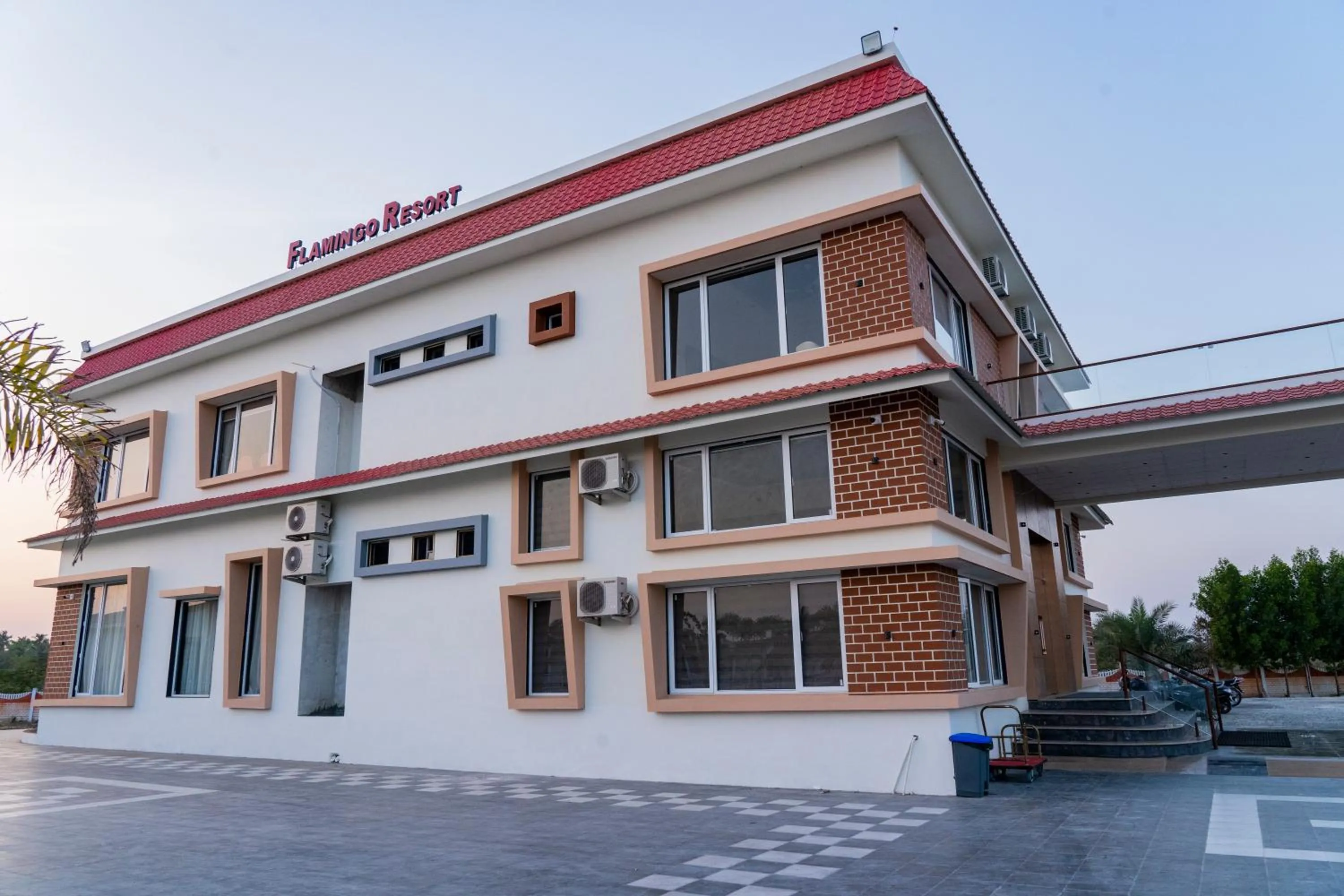 Property building in Flamingo Club and Resort Una 3 Km Away from Diu Check Post