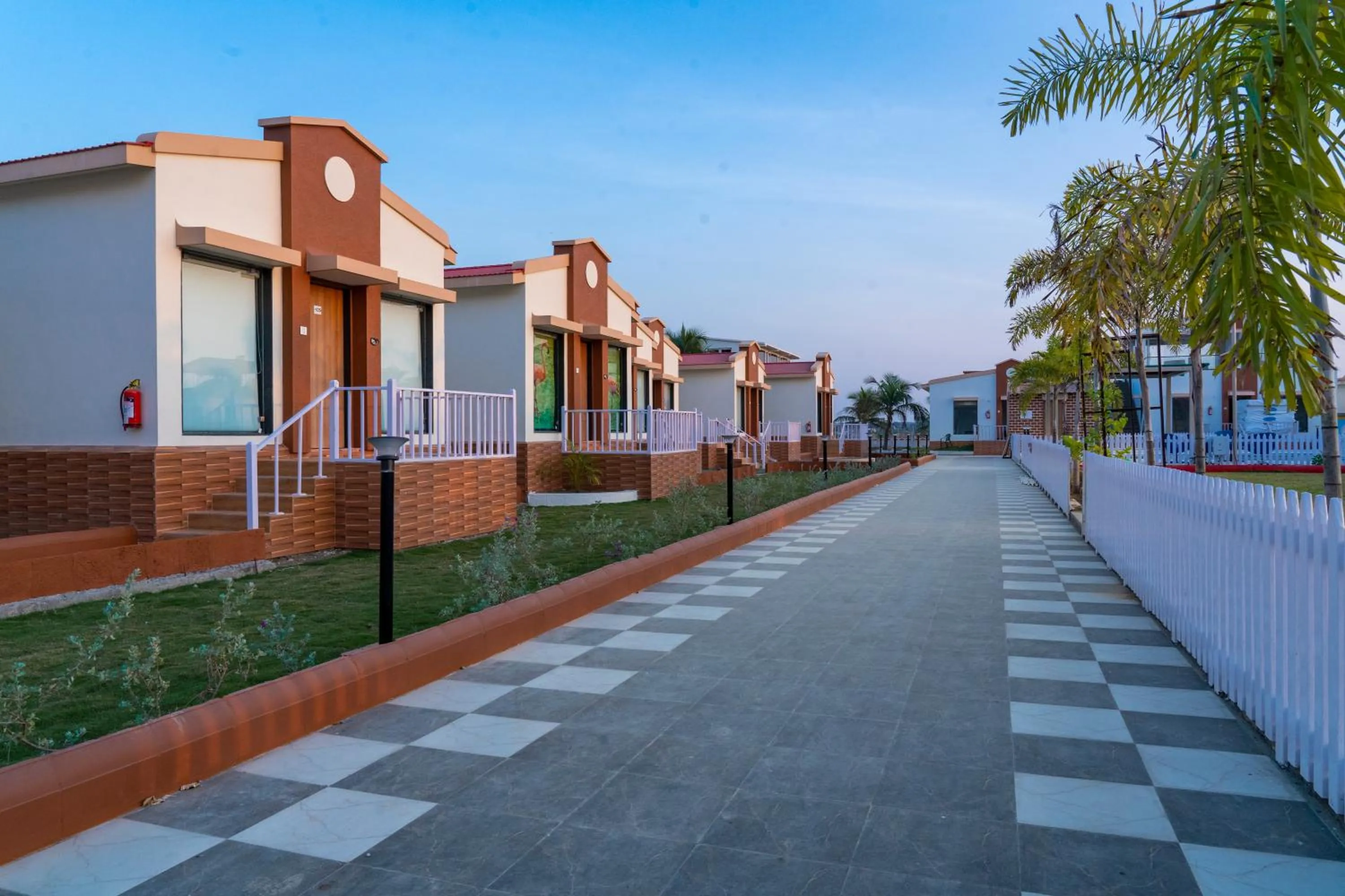 Property building in Flamingo Club and Resort Una 3 Km Away from Diu Check Post