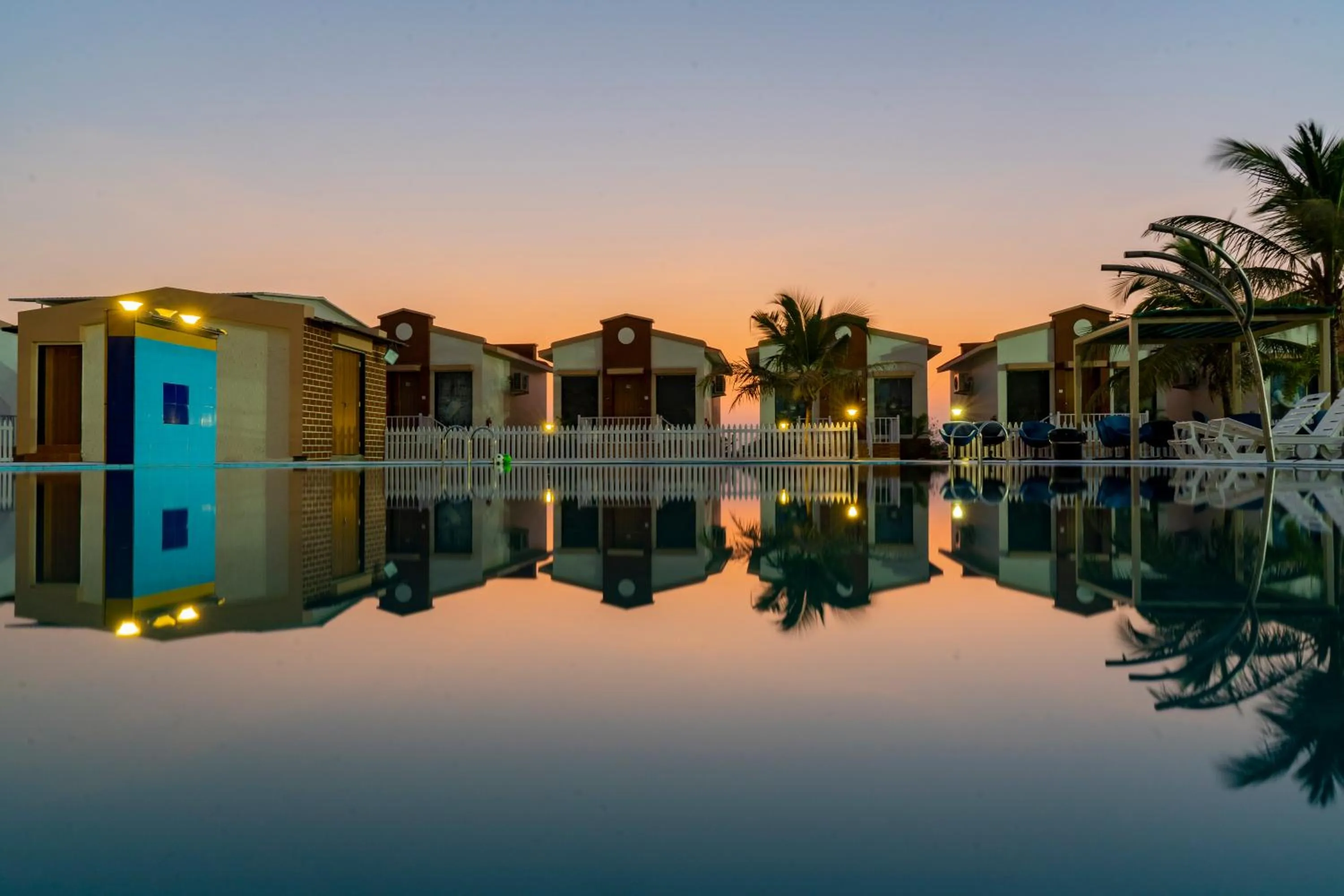 Property building in Flamingo Club and Resort Una 3 Km Away from Diu Check Post