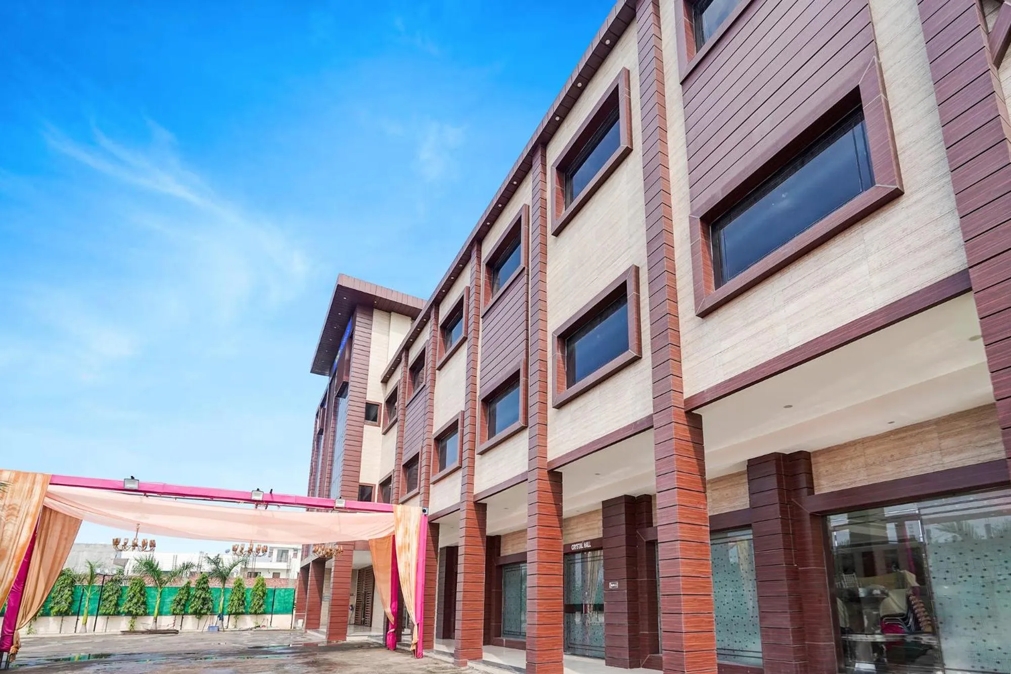 Property building in FabHotel Palm Bliss