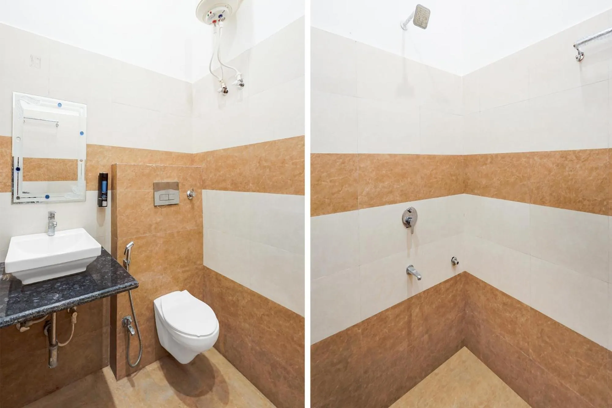 Bathroom in FabHotel Palm Bliss