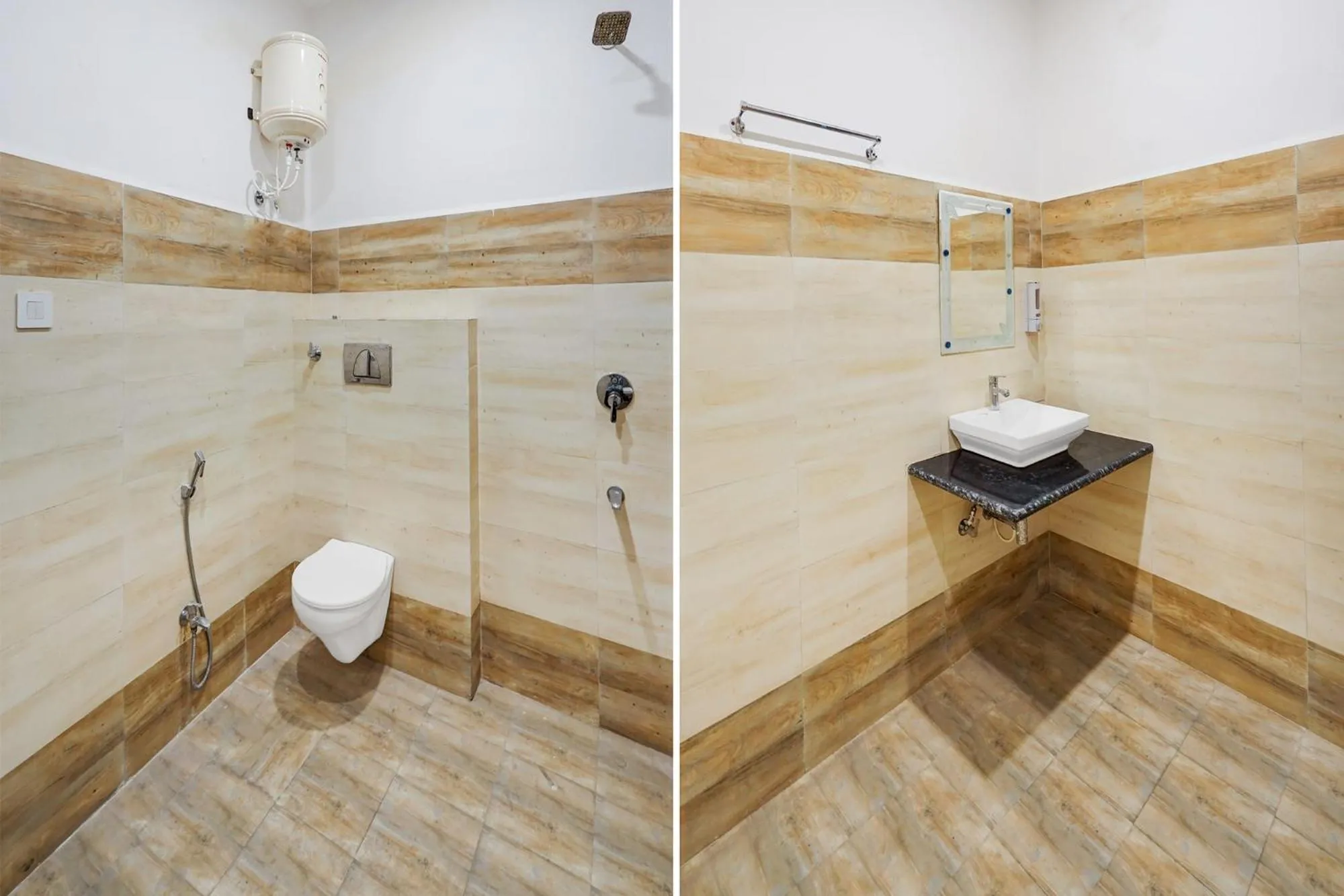 Bathroom in FabHotel Palm Bliss