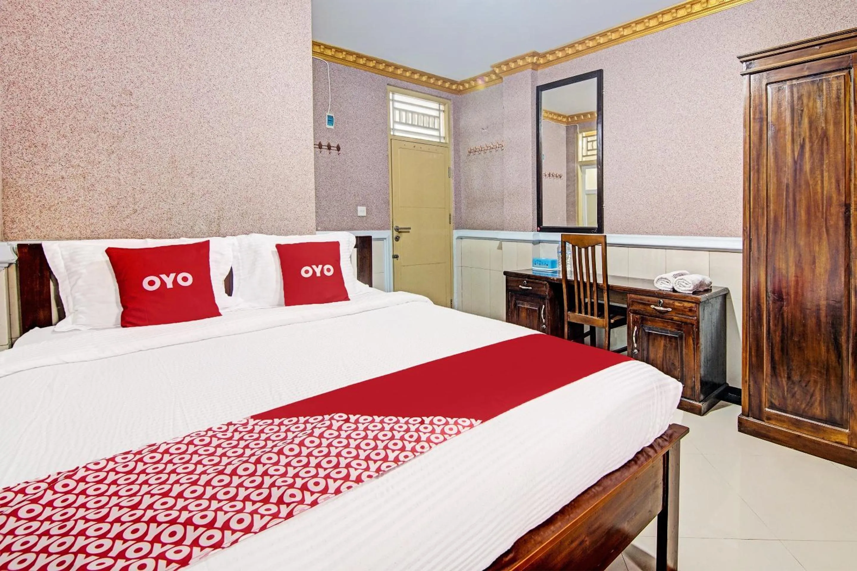 Bedroom, Bed in Hotel O Padang City Center Near Gunung Padang Formerly Hotel Fitriaendika