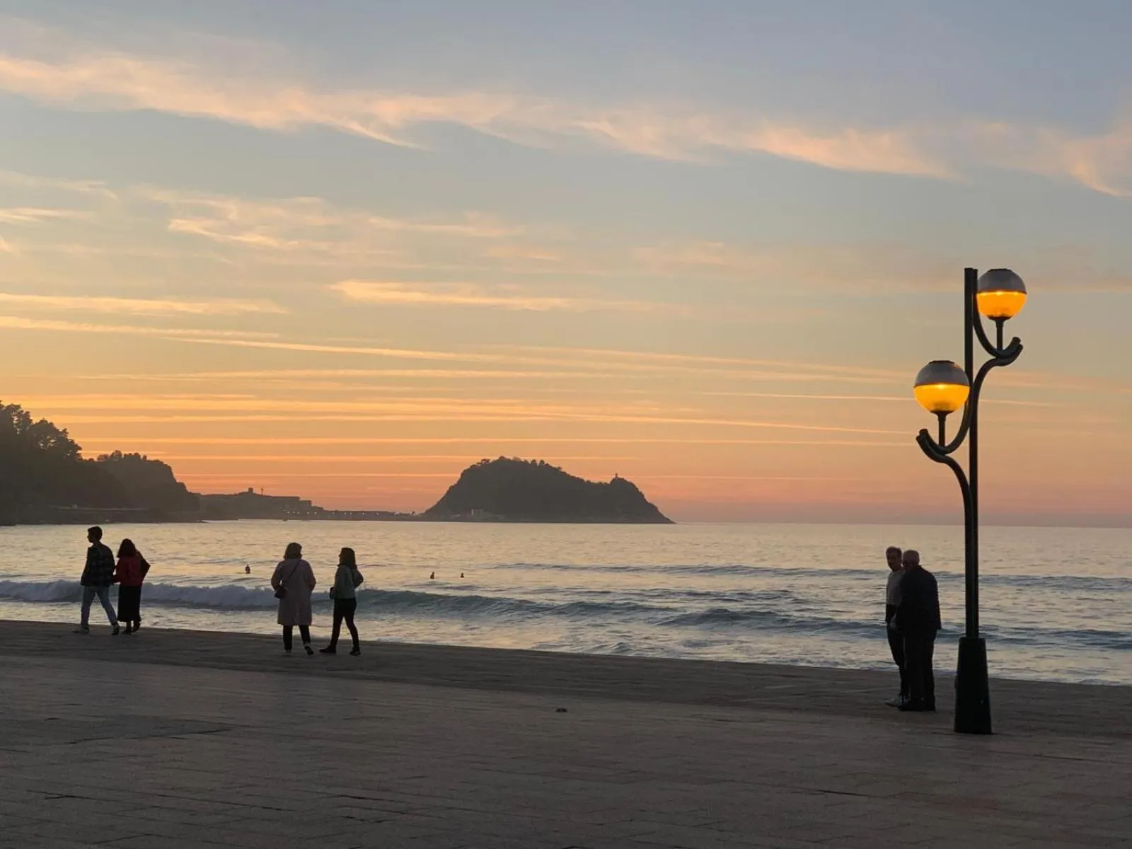Beach in Hotel Zarauz