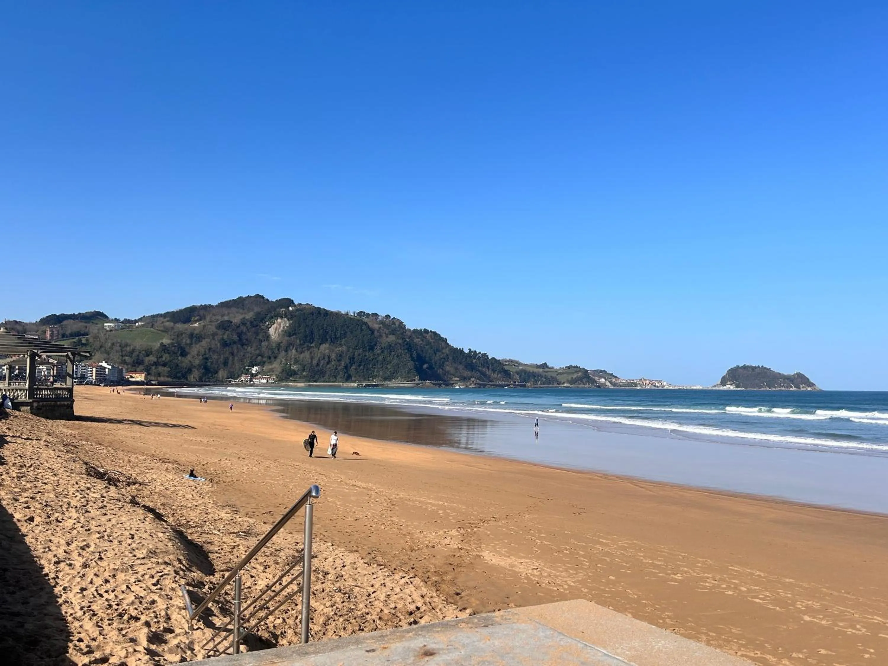 Beach in Hotel Zarauz