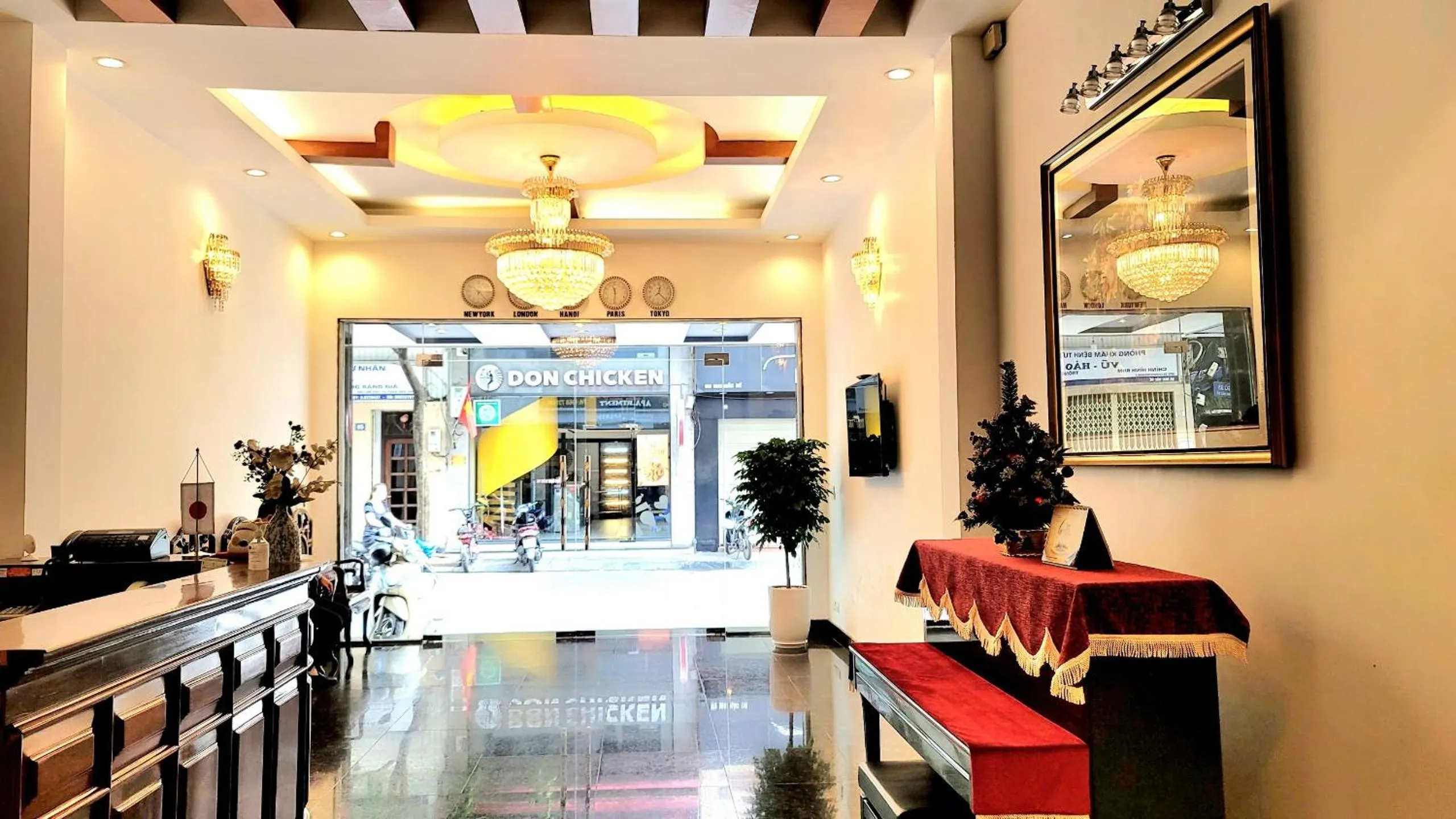 Living room in Red Building - Hotel - Hà Nội