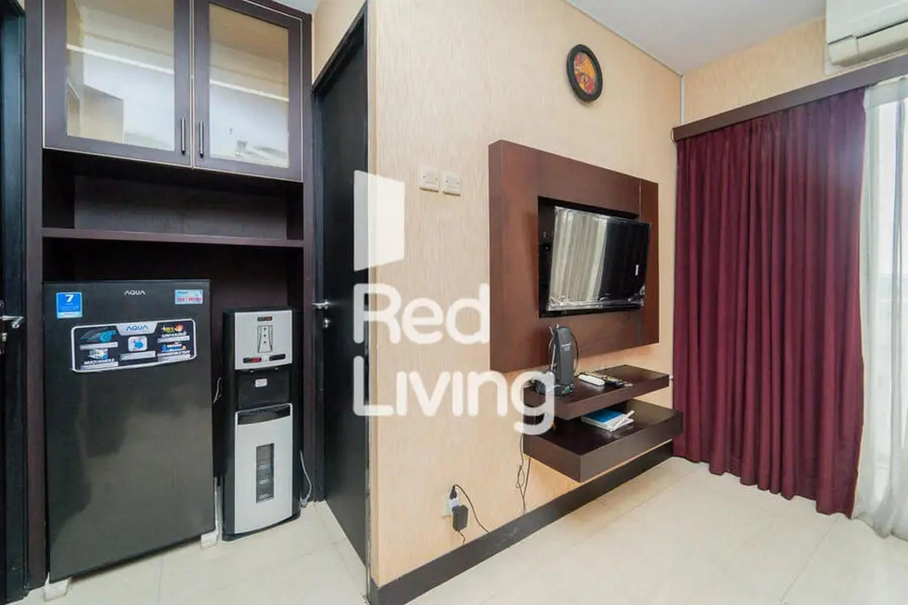 TV and multimedia in RedLiving Apartemen Sentra Timur Residence - Myroom id Tower Green