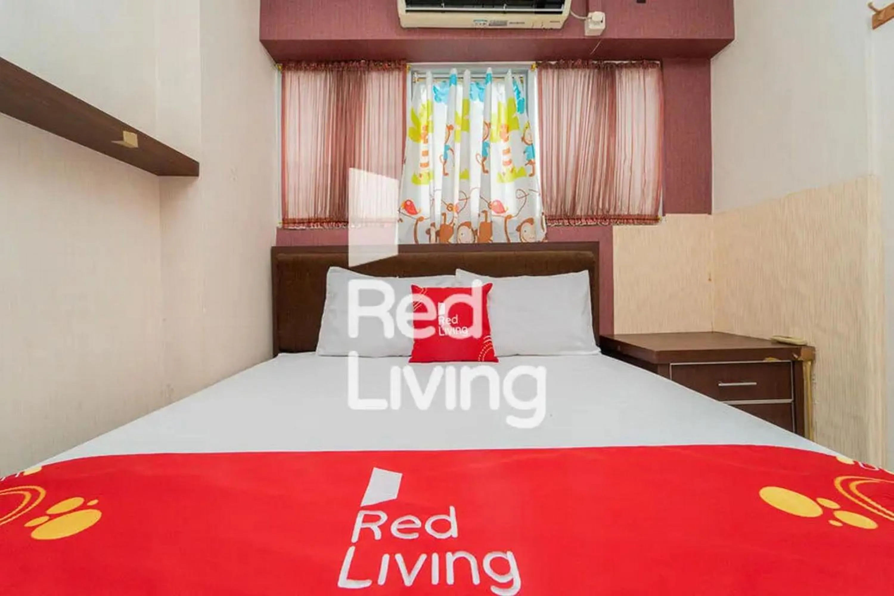 Bedroom, Bed in RedLiving Apartemen Sentra Timur Residence - Myroom id Tower Green