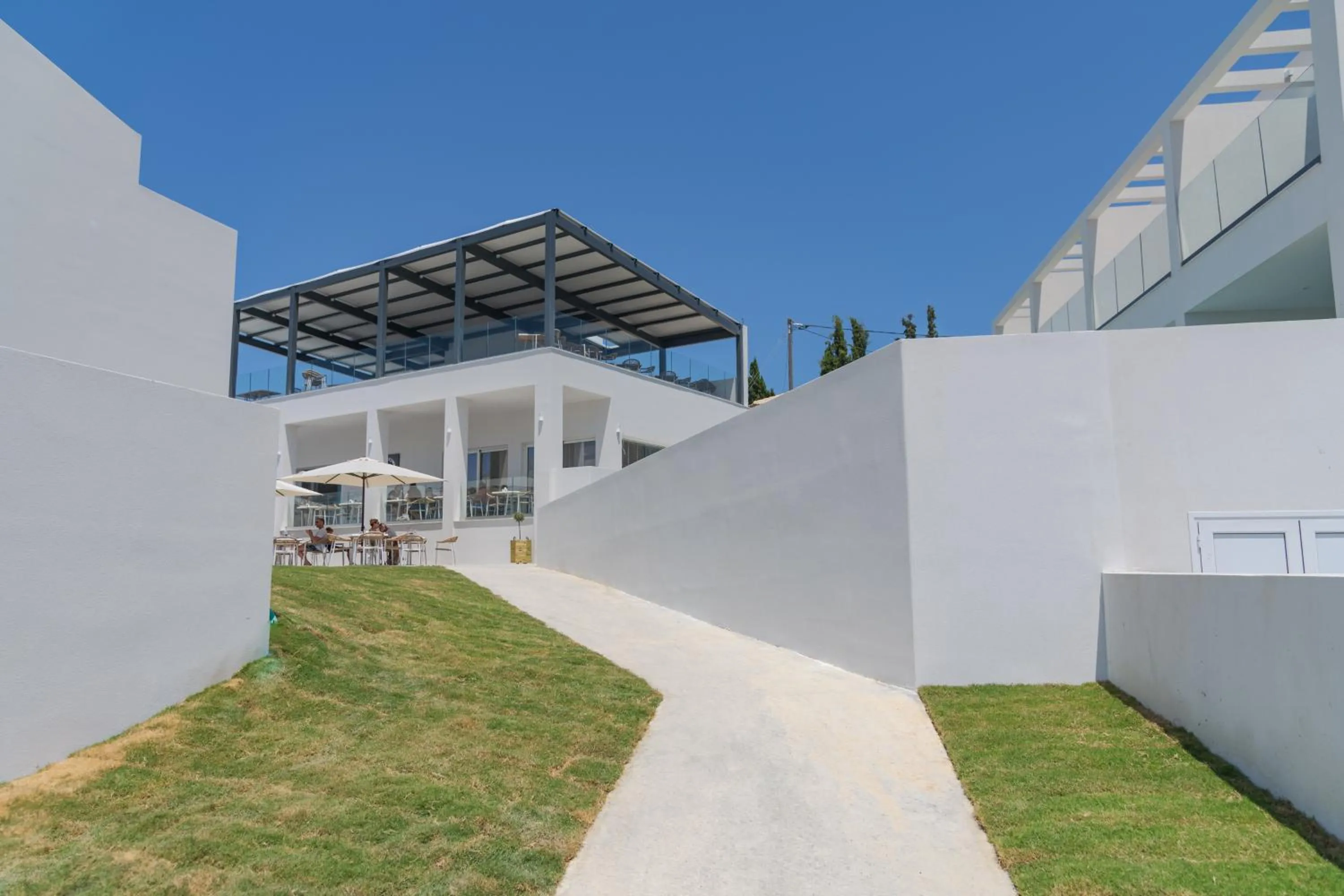 Property building in Mirage Bleu Hotel