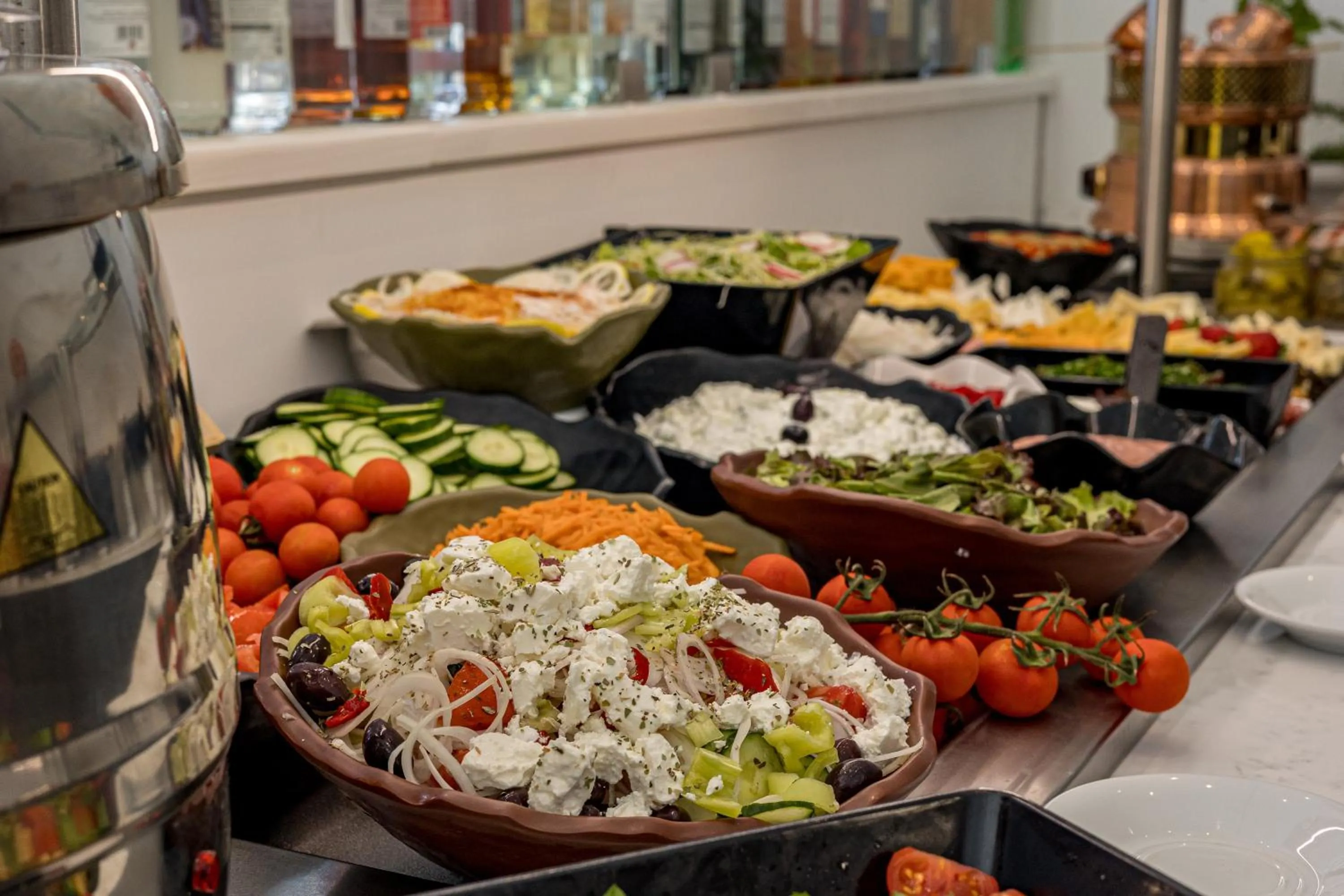 Food in Mirage Bleu Hotel