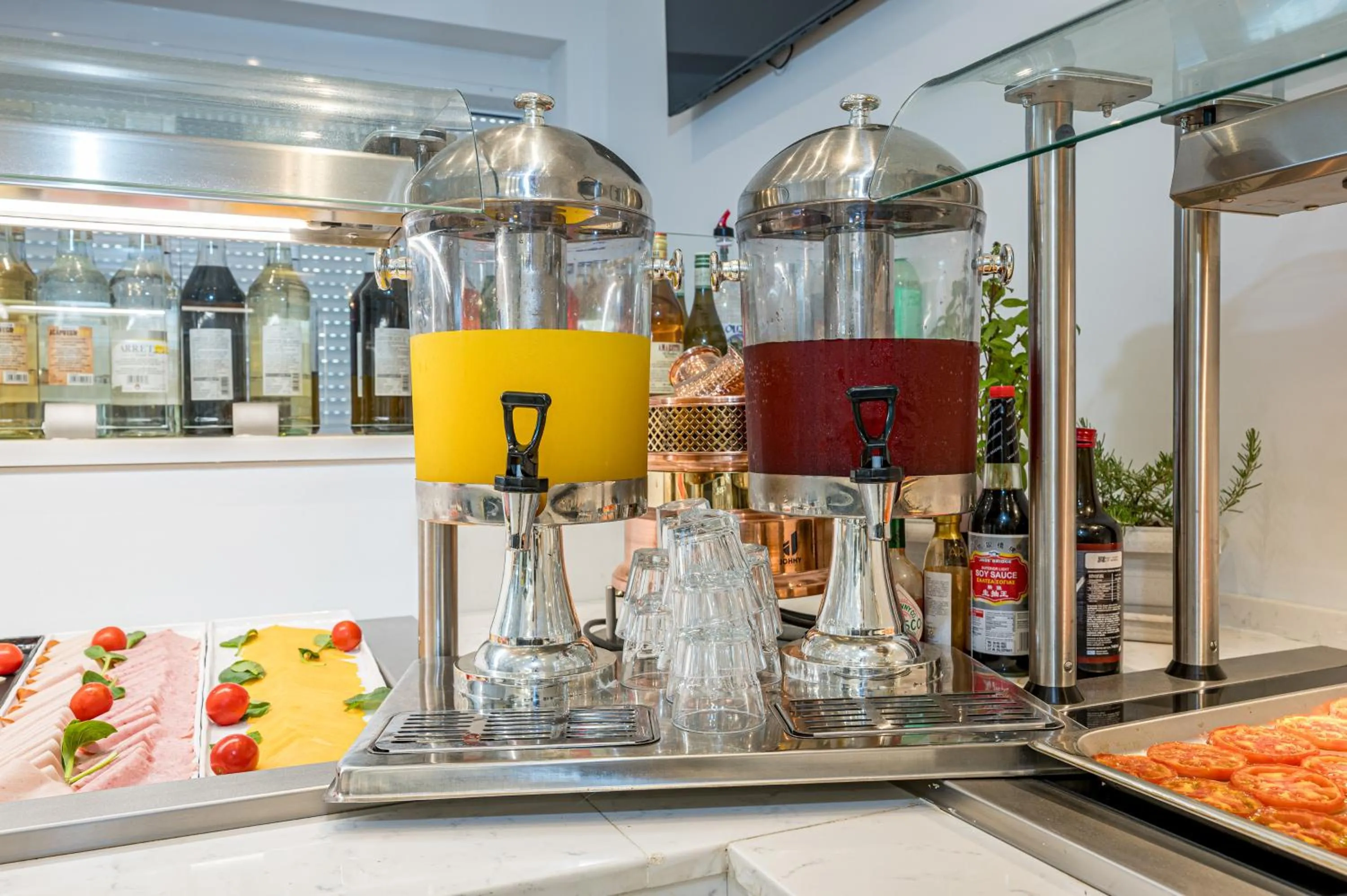 Breakfast in Mirage Bleu Hotel