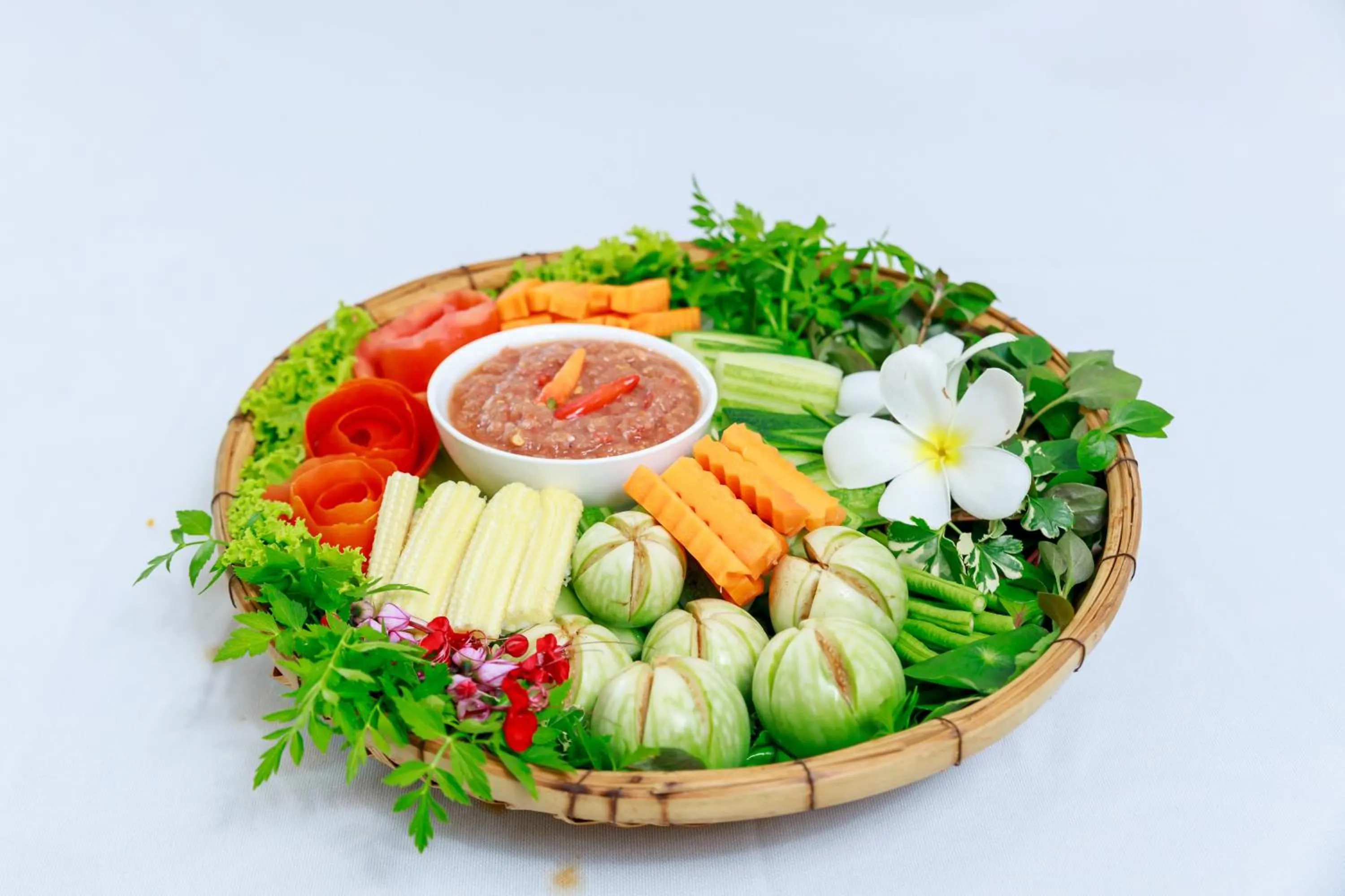 Food in Saline Hot Spring Resort นำ้พุร้อนเค็ม รีสอร์ท