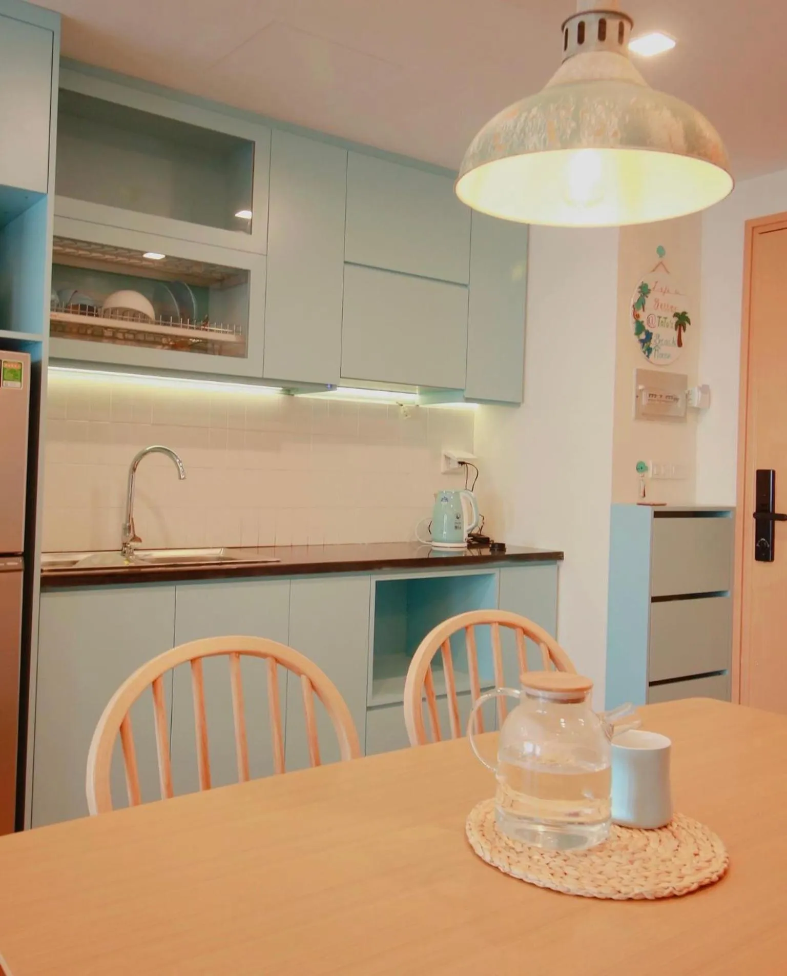 Kitchen or kitchenette in Tony Apartment -FLC Sea Tower Quy Nhon