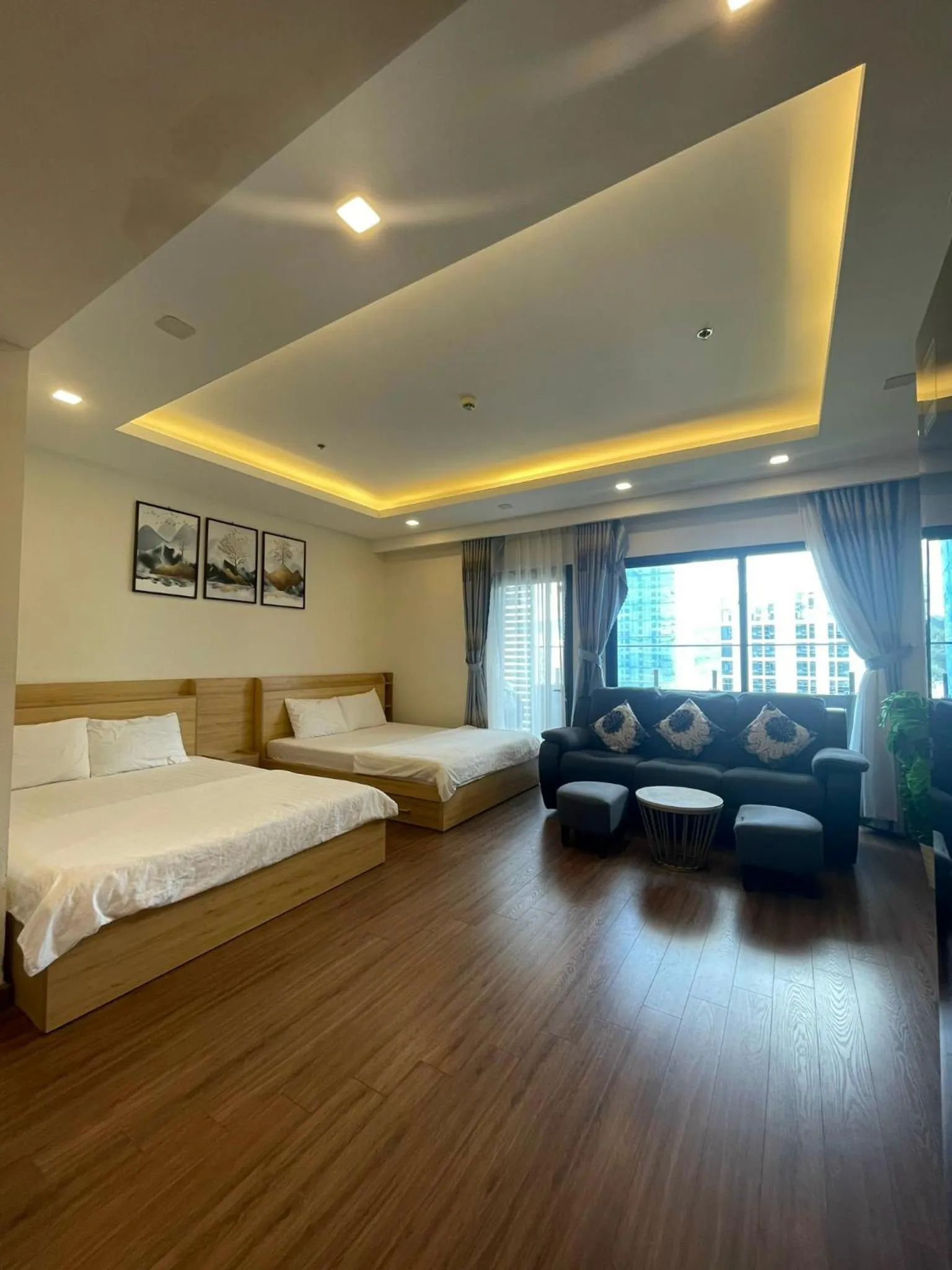 Bed in Tony Apartment -FLC Sea Tower Quy Nhon