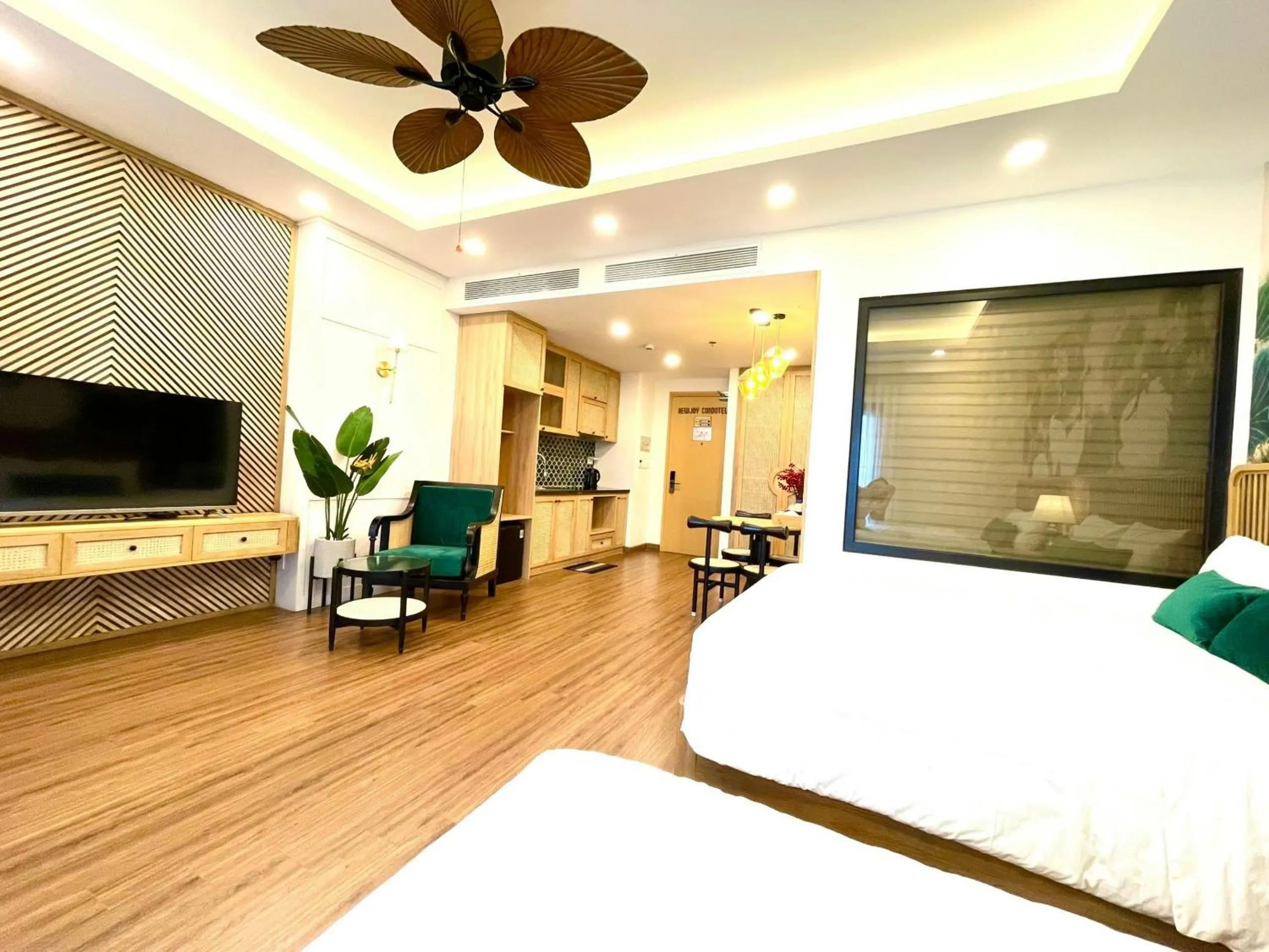 Communal lounge/ TV room, Bed in Tony Apartment -FLC Sea Tower Quy Nhon