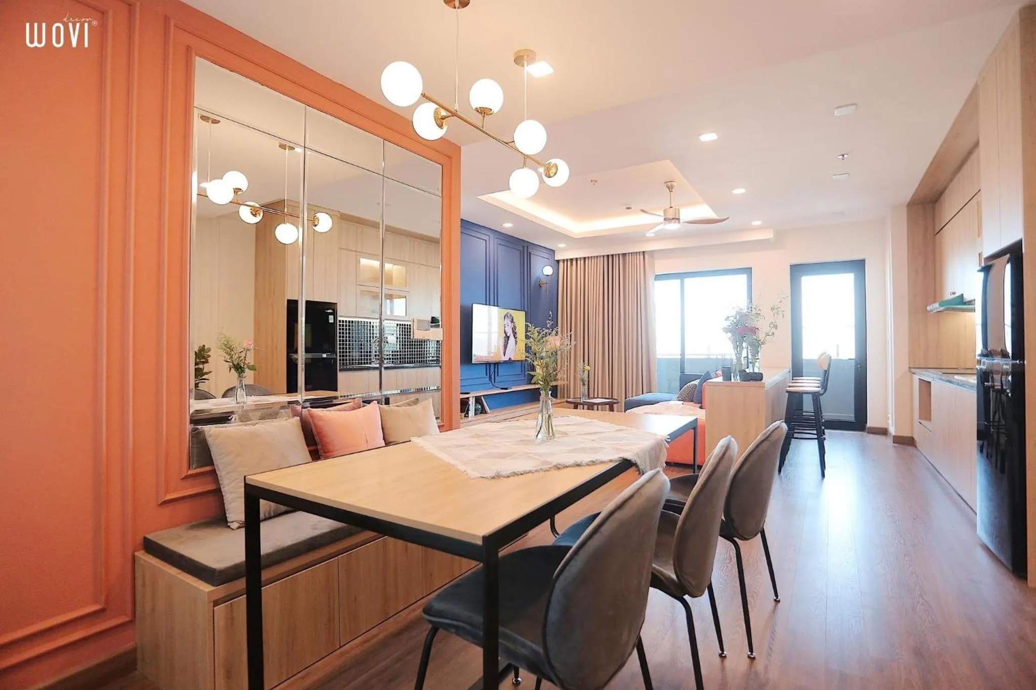 Communal lounge/ TV room in Tony Apartment -FLC Sea Tower Quy Nhon