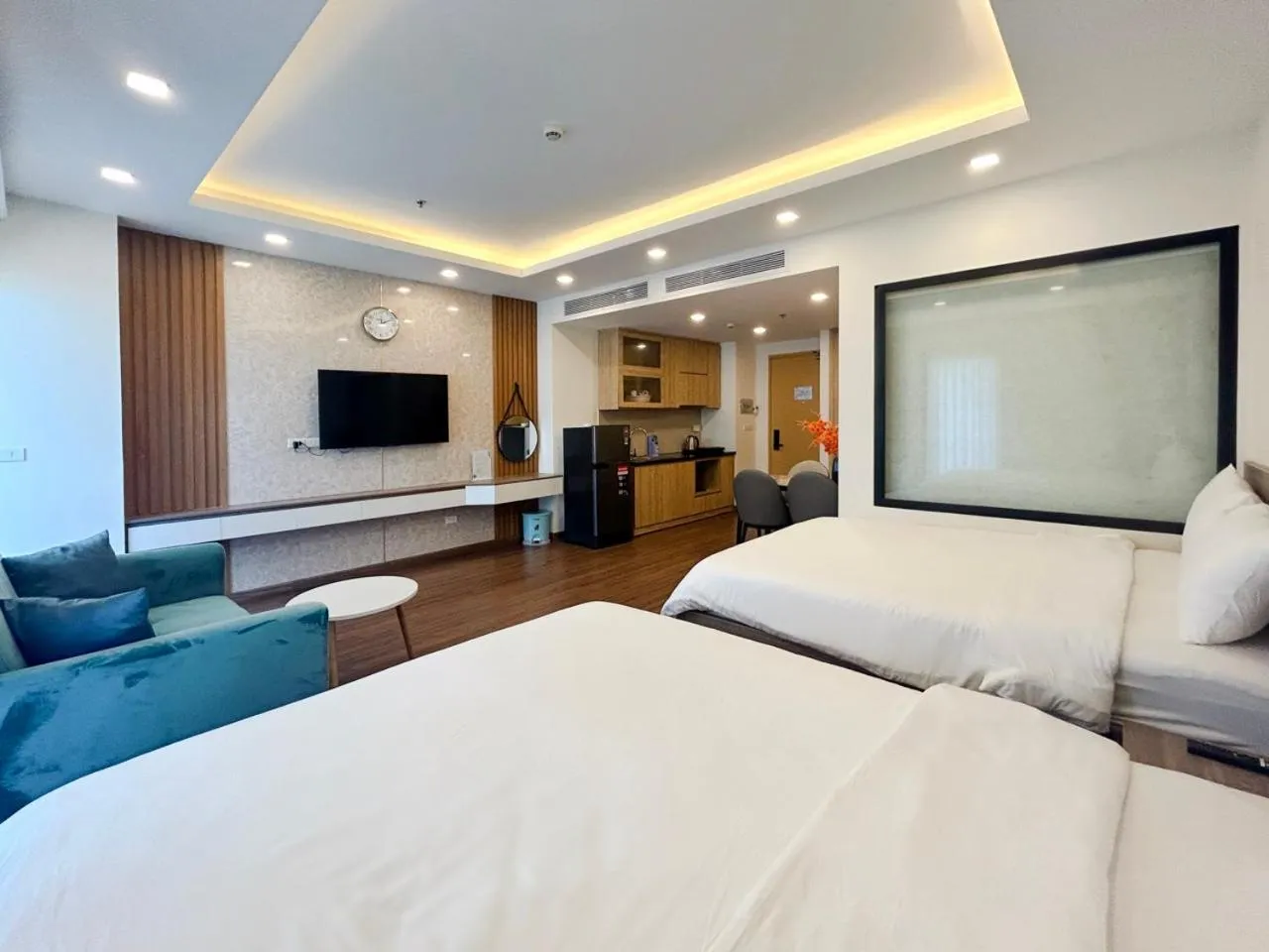 Communal lounge/ TV room, Bed in Tony Apartment -FLC Sea Tower Quy Nhon