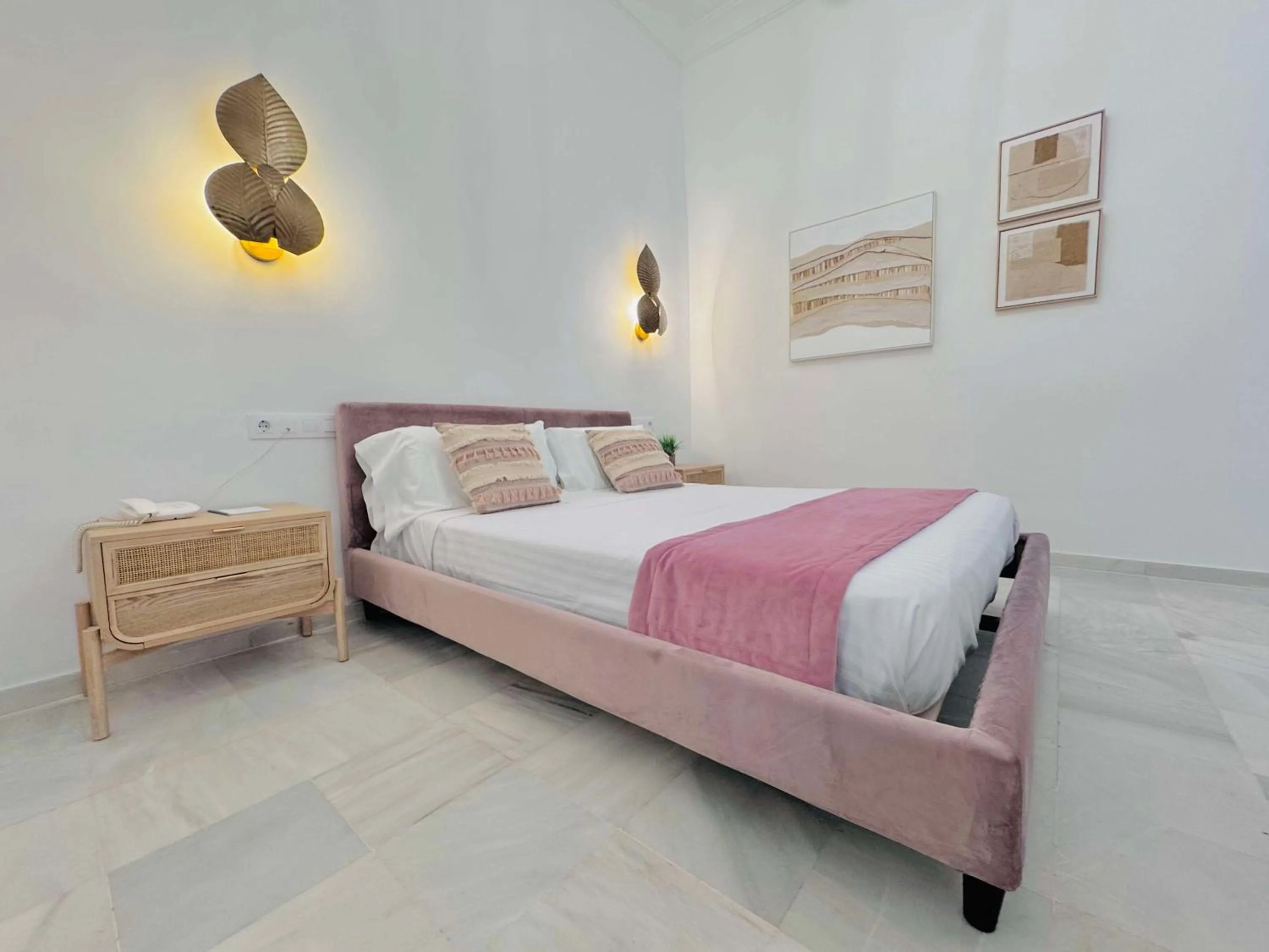 Bedroom, Bed in Hotel Boutique Las Cortes De Cádiz