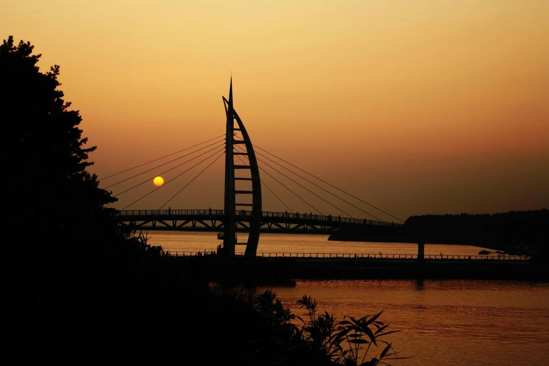 Sunset in Hotel The Grang Seogwipo