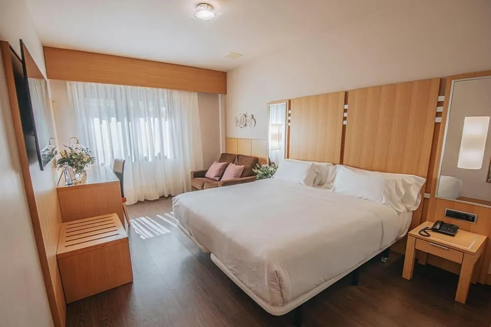 Bed in Gran Talaso Hotel Sanxenxo