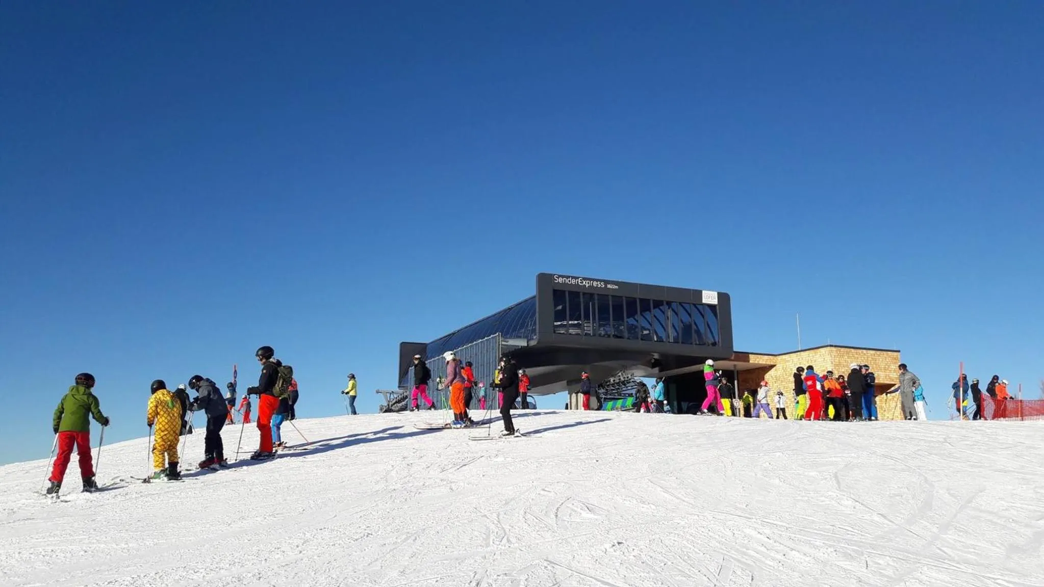 Skiing in Gasthof Geronimo